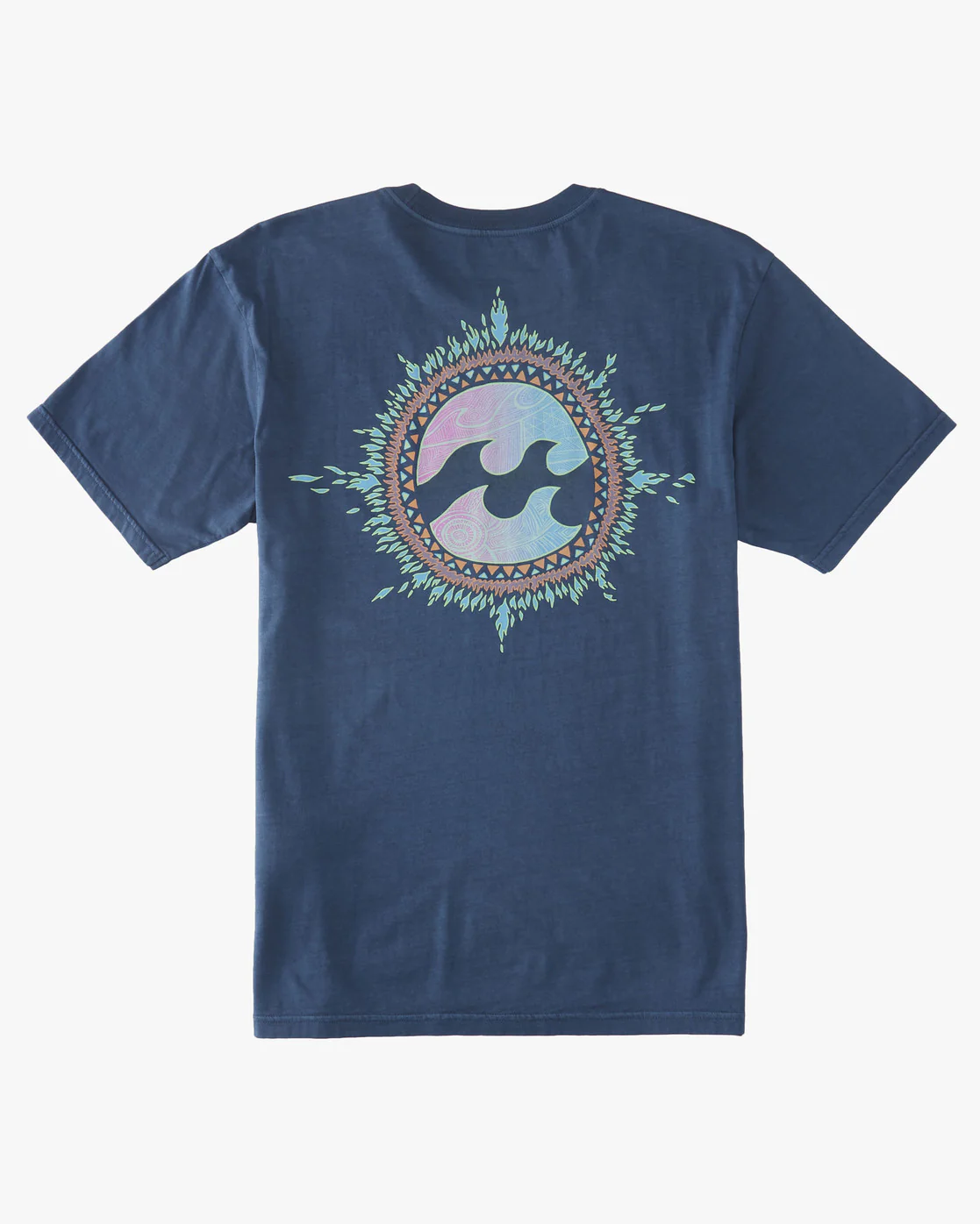 Billabong Flame T-Shirt - Dark Blue -Biliabong Outlet
