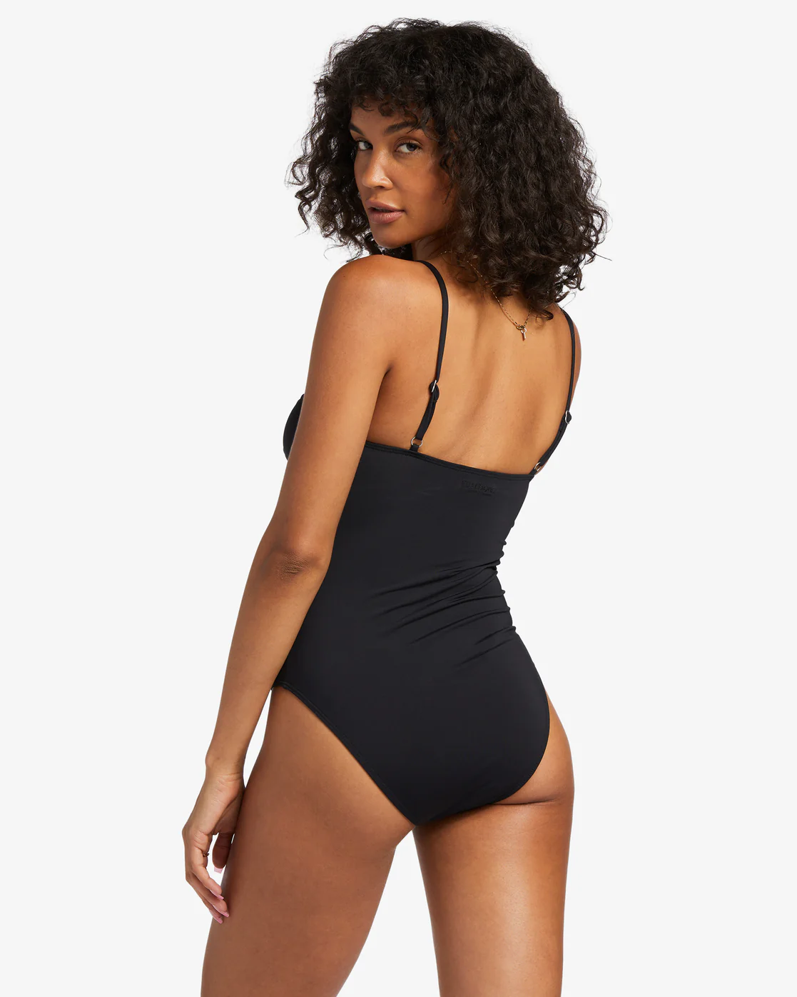 Billabong Sol Searcher One-Piece Swimsuit - Black Pebble -Biliabong Outlet
