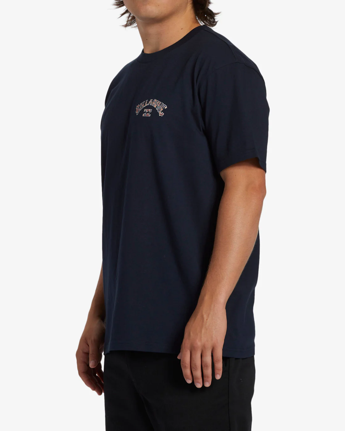 Billabong Arch Fill Short Sleeve T-Shirt - Navy -Biliabong Outlet