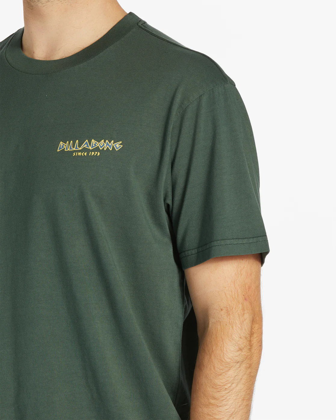 Billabong Austral Short Sleeve Wave Washed T-Shirt - Dark Forest -Biliabong Outlet