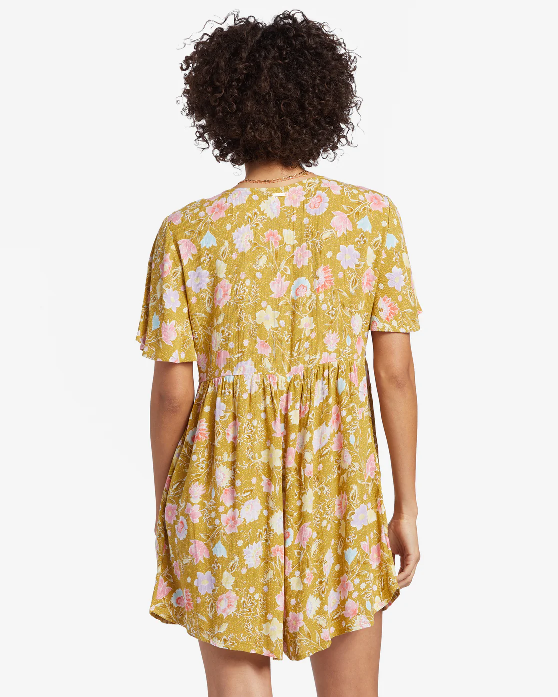 Billabong Spring Daze Romper/Jumpsuit - Green Envy -Biliabong Outlet