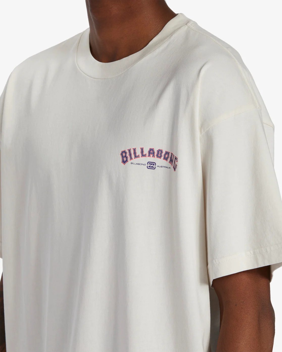 Billabong Arch Wave OG Short Sleeve Wave Washed T-Shirt - Off White -Biliabong Outlet