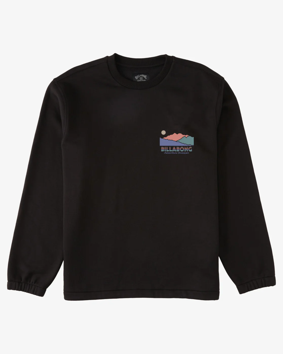 Billabong Compass Crew Sweatshirt - Black -Biliabong Outlet