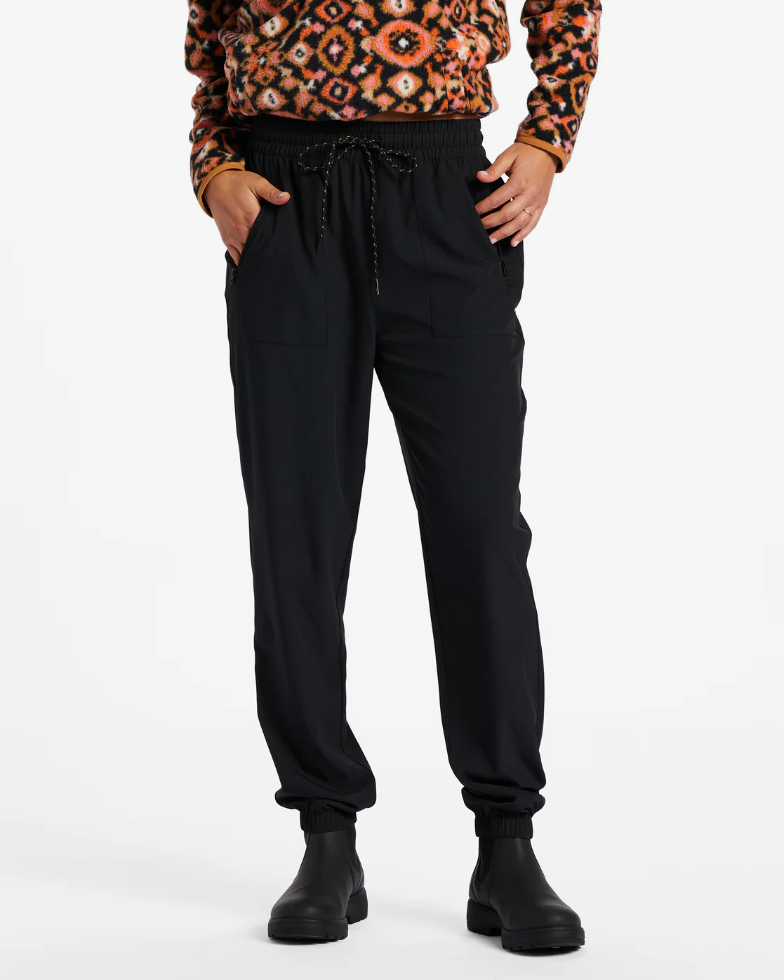 Billabong A/Div Canyon Jogger Sweatpants - Black 1 -Biliabong Outlet