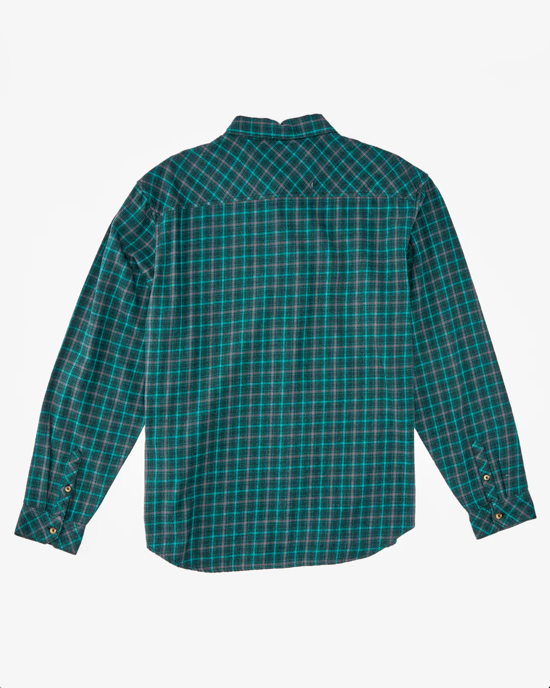 Billabong Coastline Flannel Long Sleeve Shirt - Pacific -Biliabong Outlet