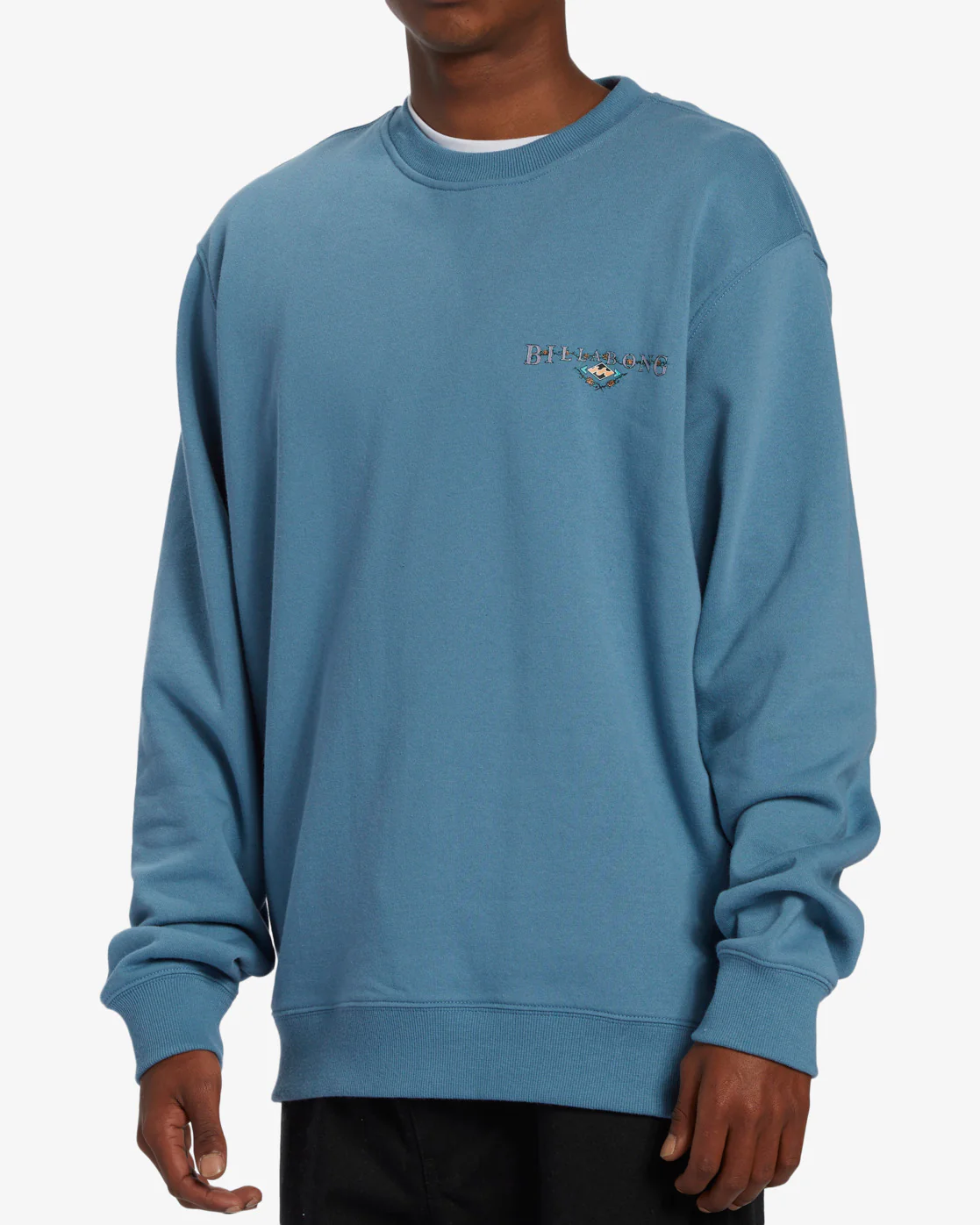 Billabong Short Sands Crew Sweatshirt - Vintage Indigo -Biliabong Outlet