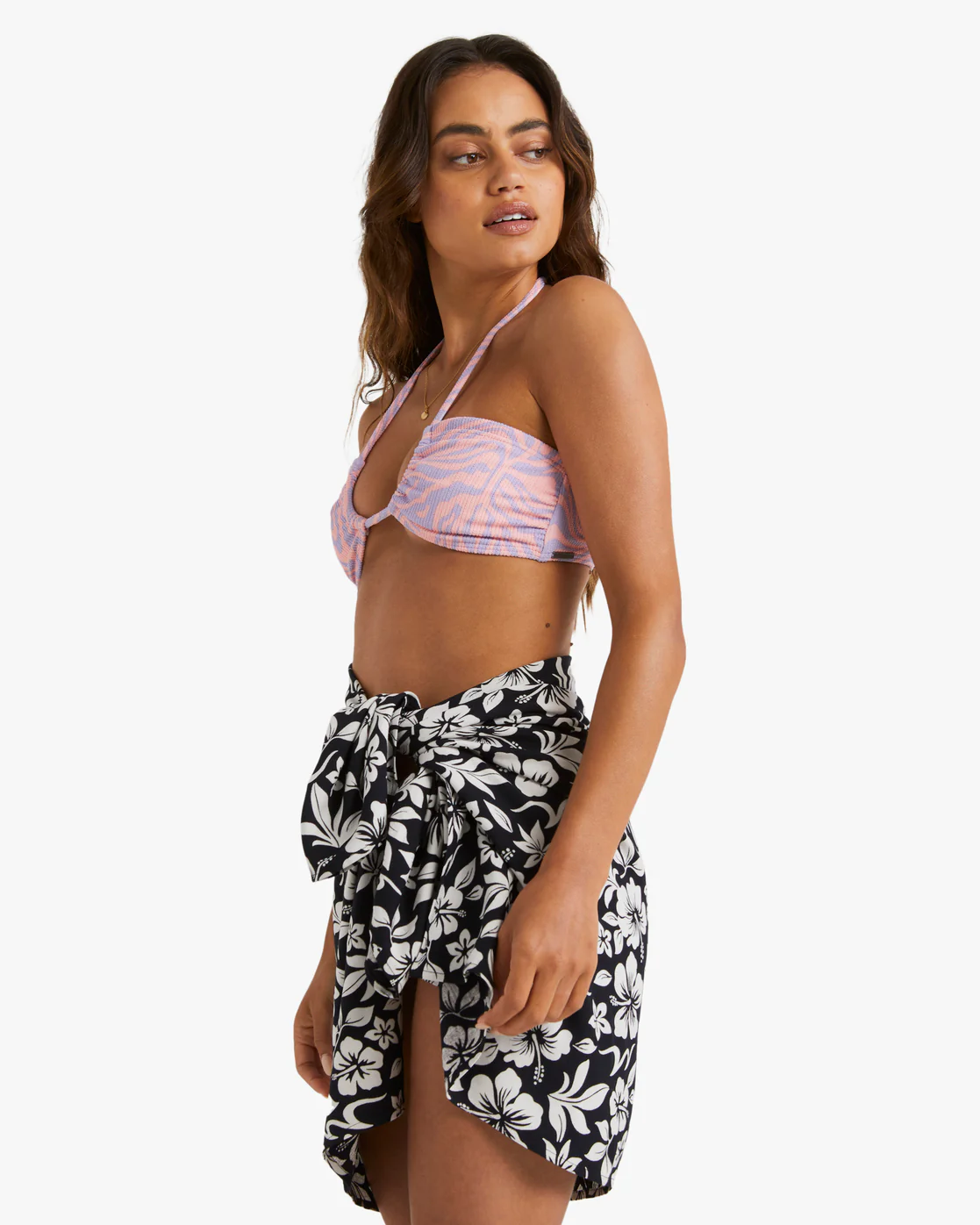 Billabong Toko Sarong Cover Up - Black -Biliabong Outlet