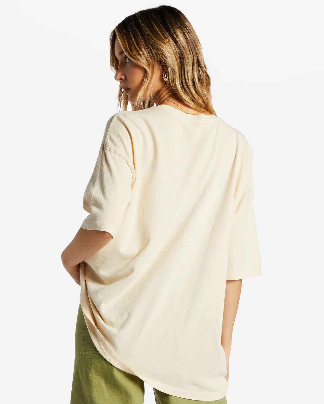 Billabong Vast Horizons T-Shirt - Antique White -Biliabong Outlet