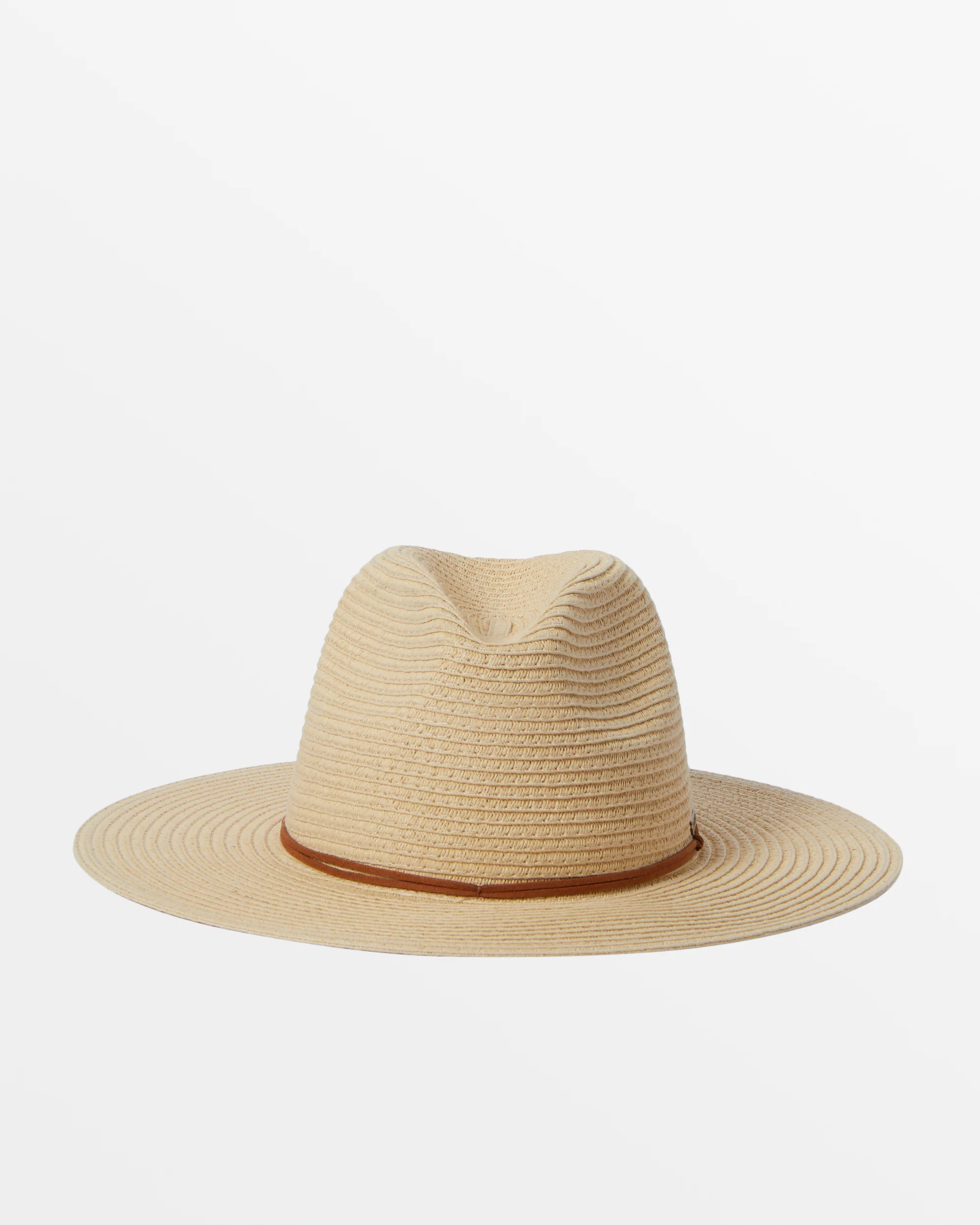 Billabong Tides Packable Straw Fedora - Natural -Biliabong Outlet