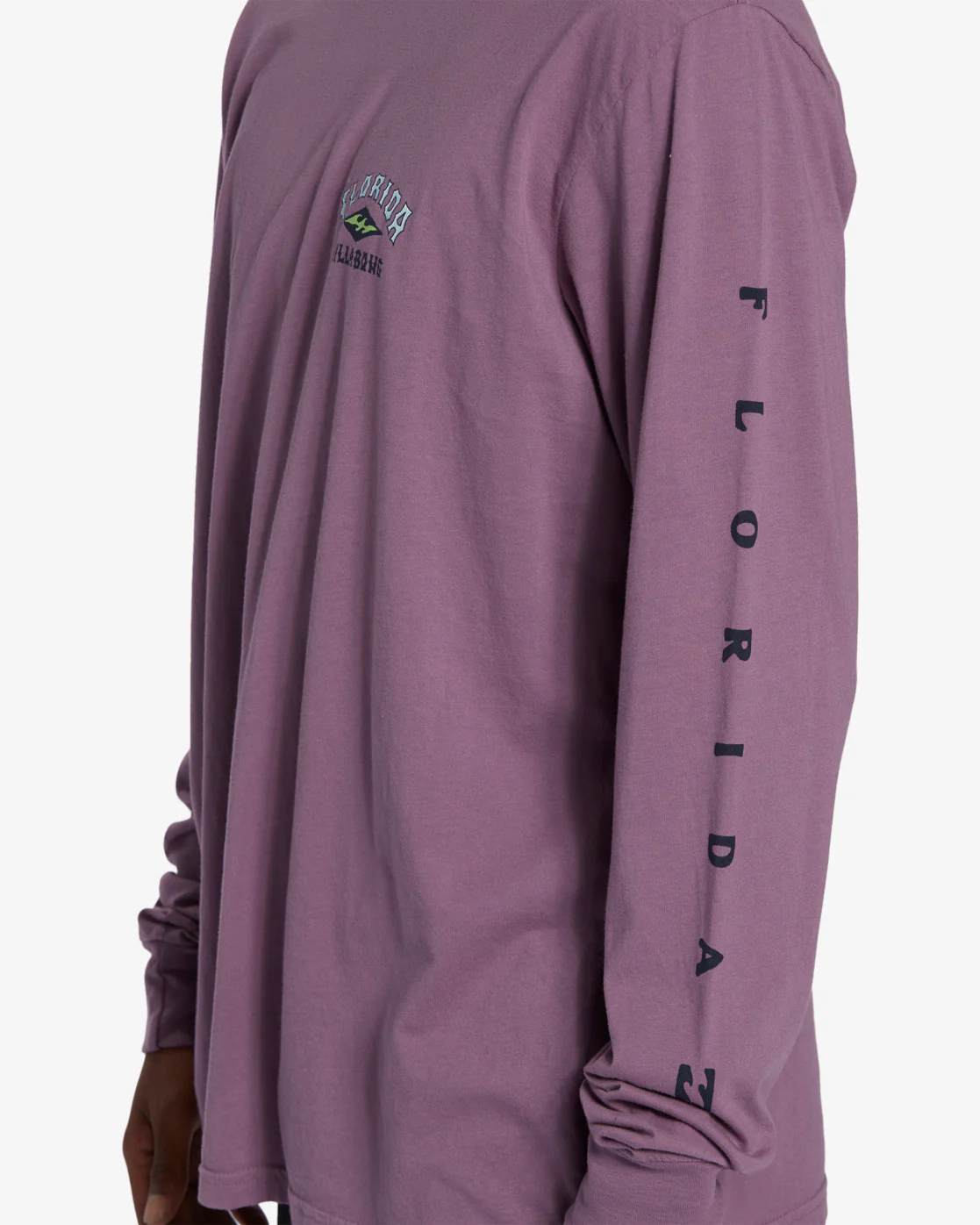 Billabong Arch Florida Long Sleeve T-Shirt - Plum Perfect -Biliabong Outlet