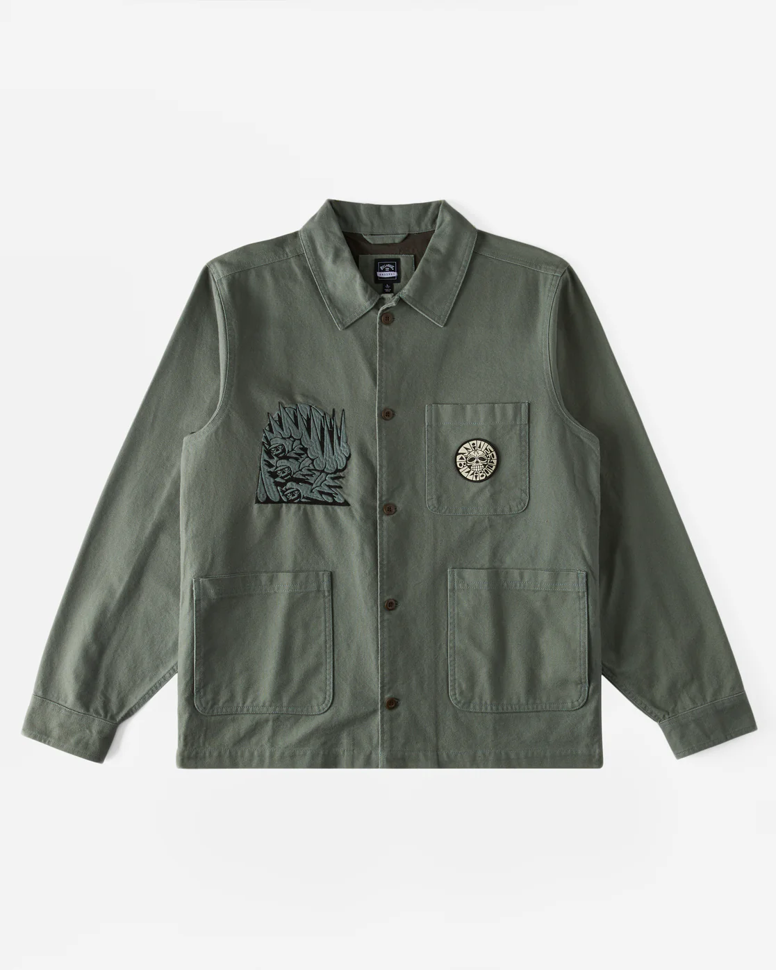 Billabong Turn The Tide Workwear Jacket - Surplus -Biliabong Outlet