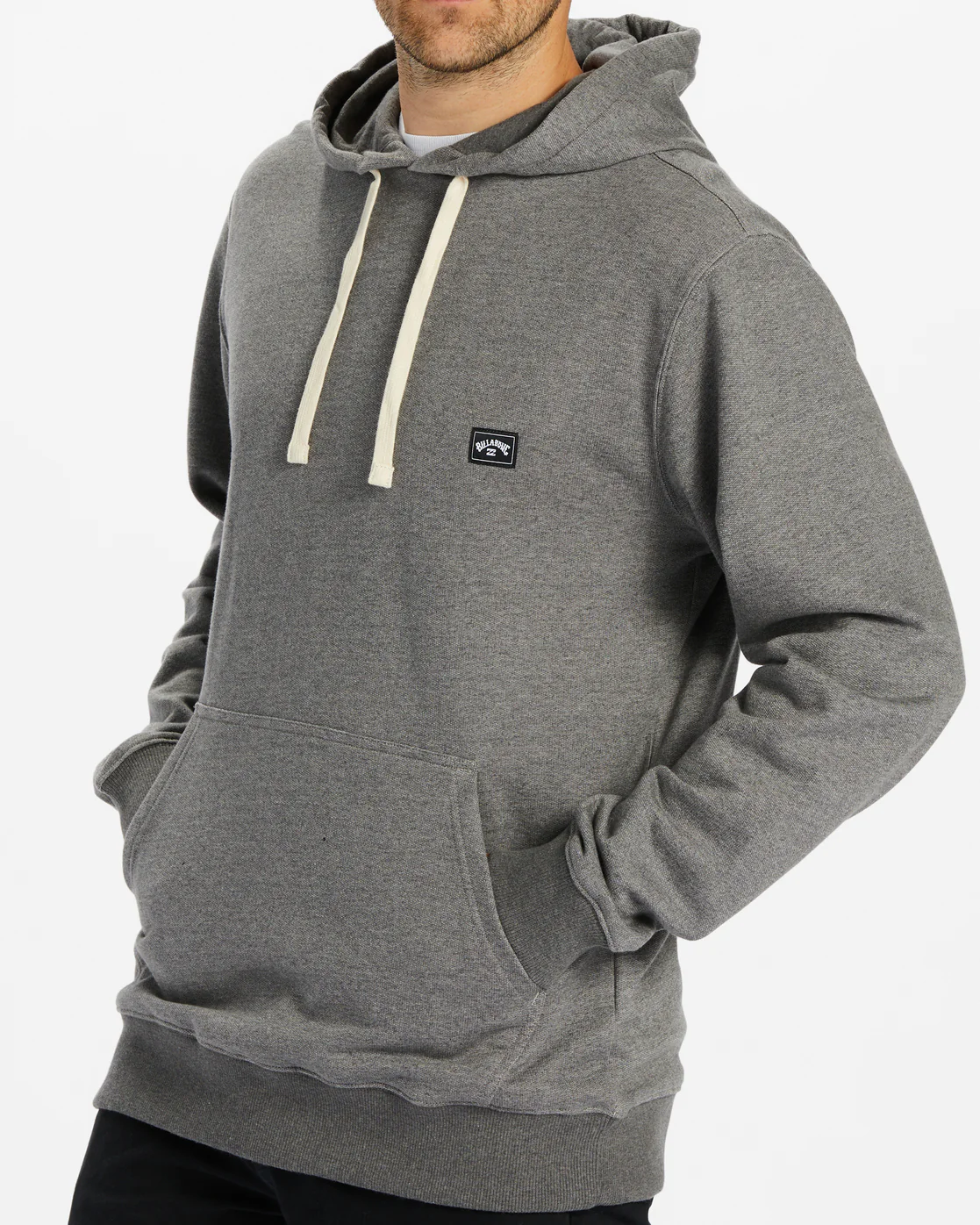 Billabong All Day Pullover Hoodie - Dark Grey Heather -Biliabong Outlet