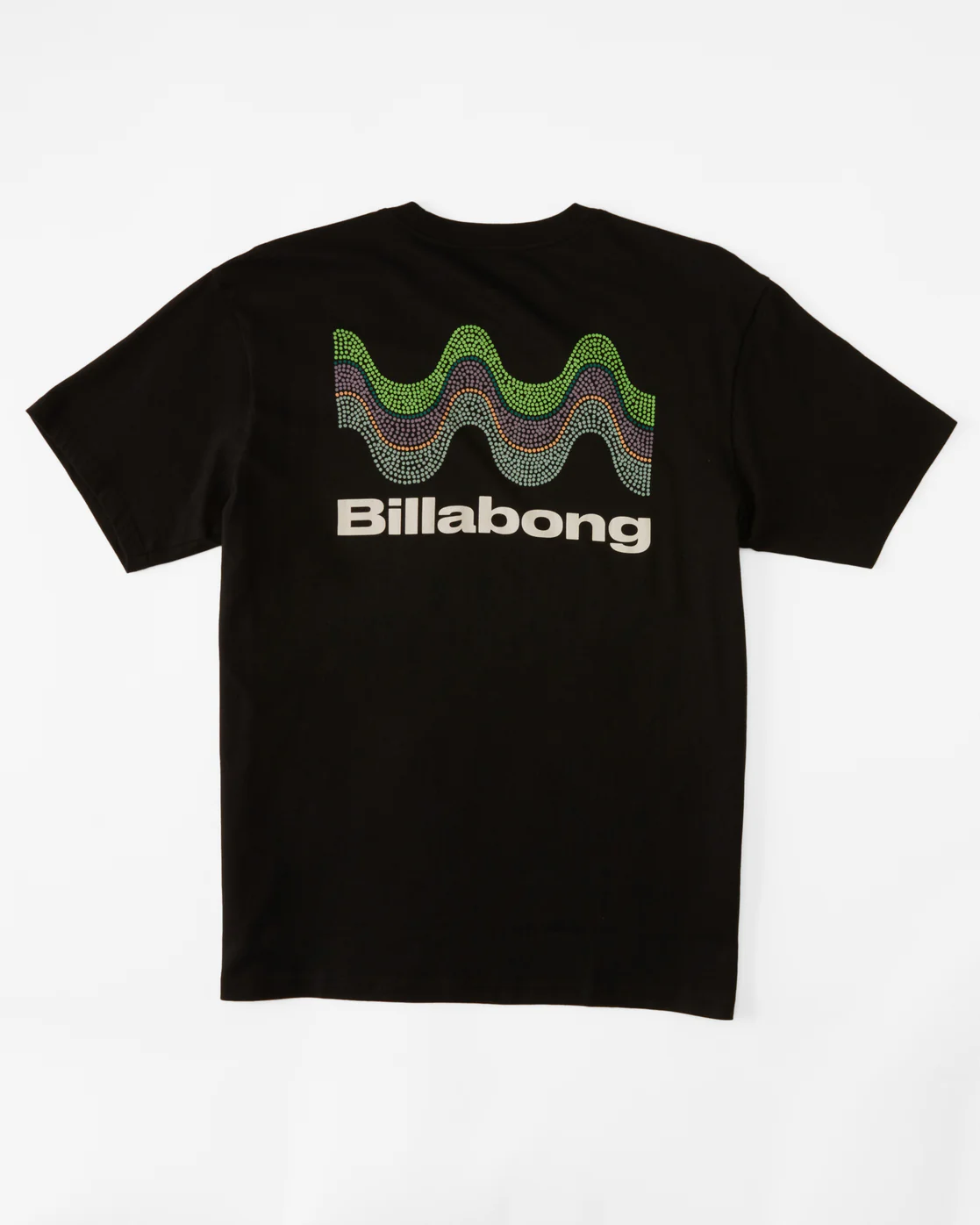 Billabong Segment Short Sleeve T-Shirt - Black -Biliabong Outlet