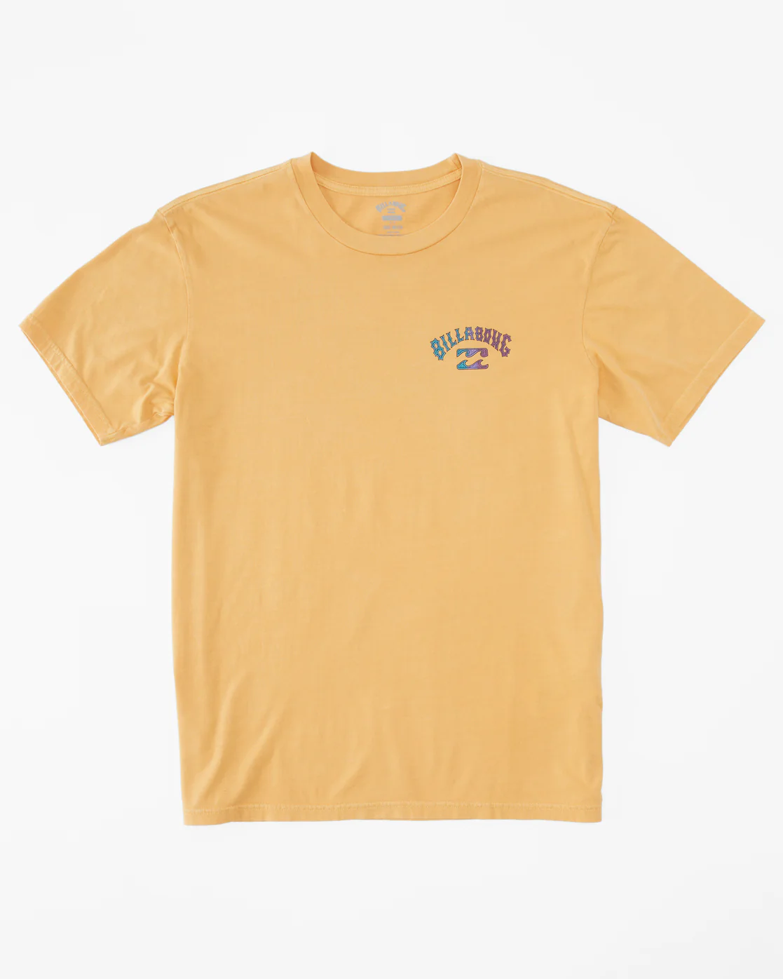 Billabong Arch OG Short Sleeve Wave Washed T-Shirt - Deep Gold -Biliabong Outlet