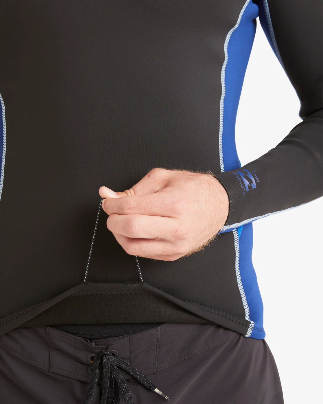 Billabong 1/1mm Absolute Wetsuit Jacket - Dark Royal -Biliabong Outlet