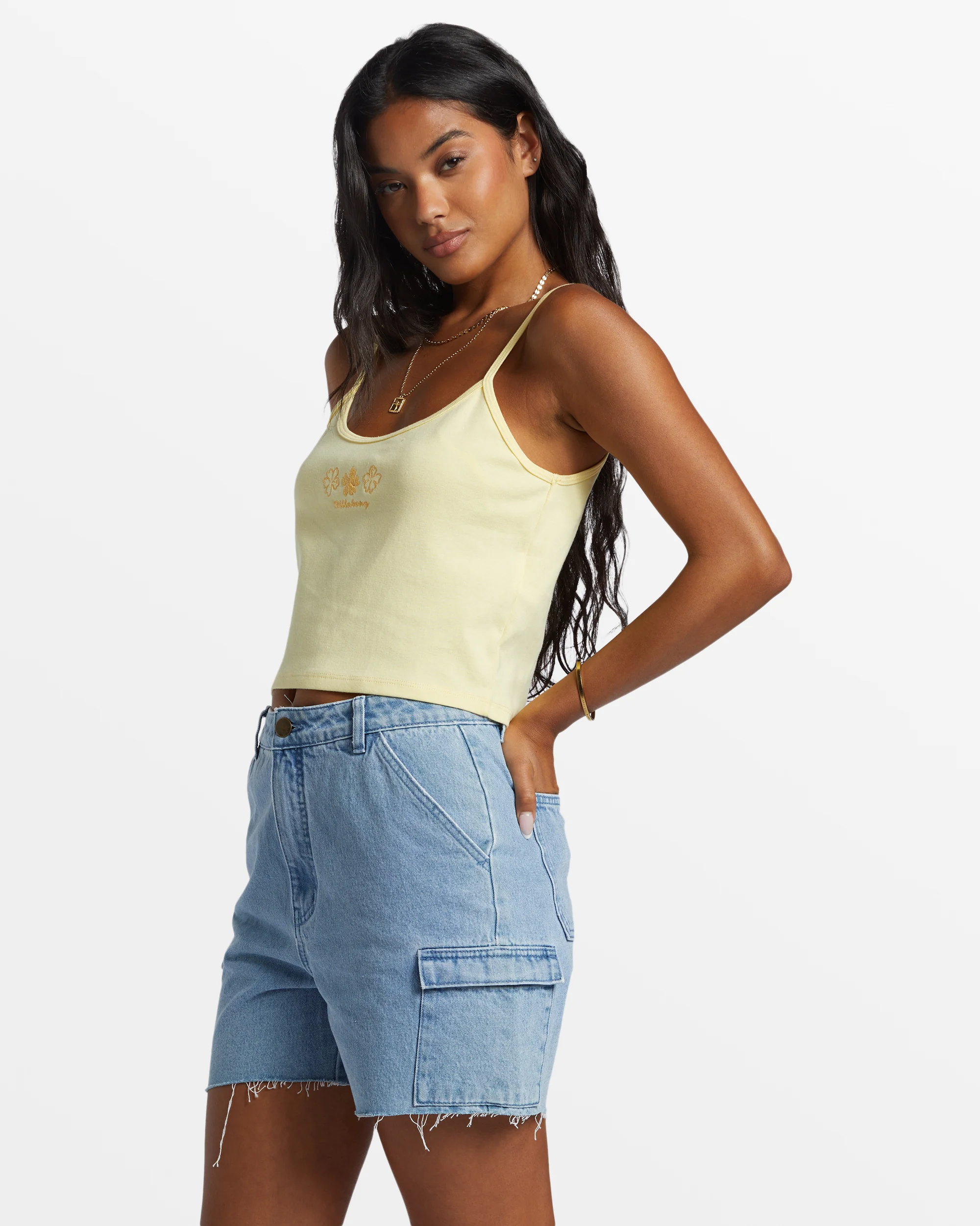 Billabong Westerly Denim Cargo Shorts - Blue Surf 2 -Biliabong Outlet