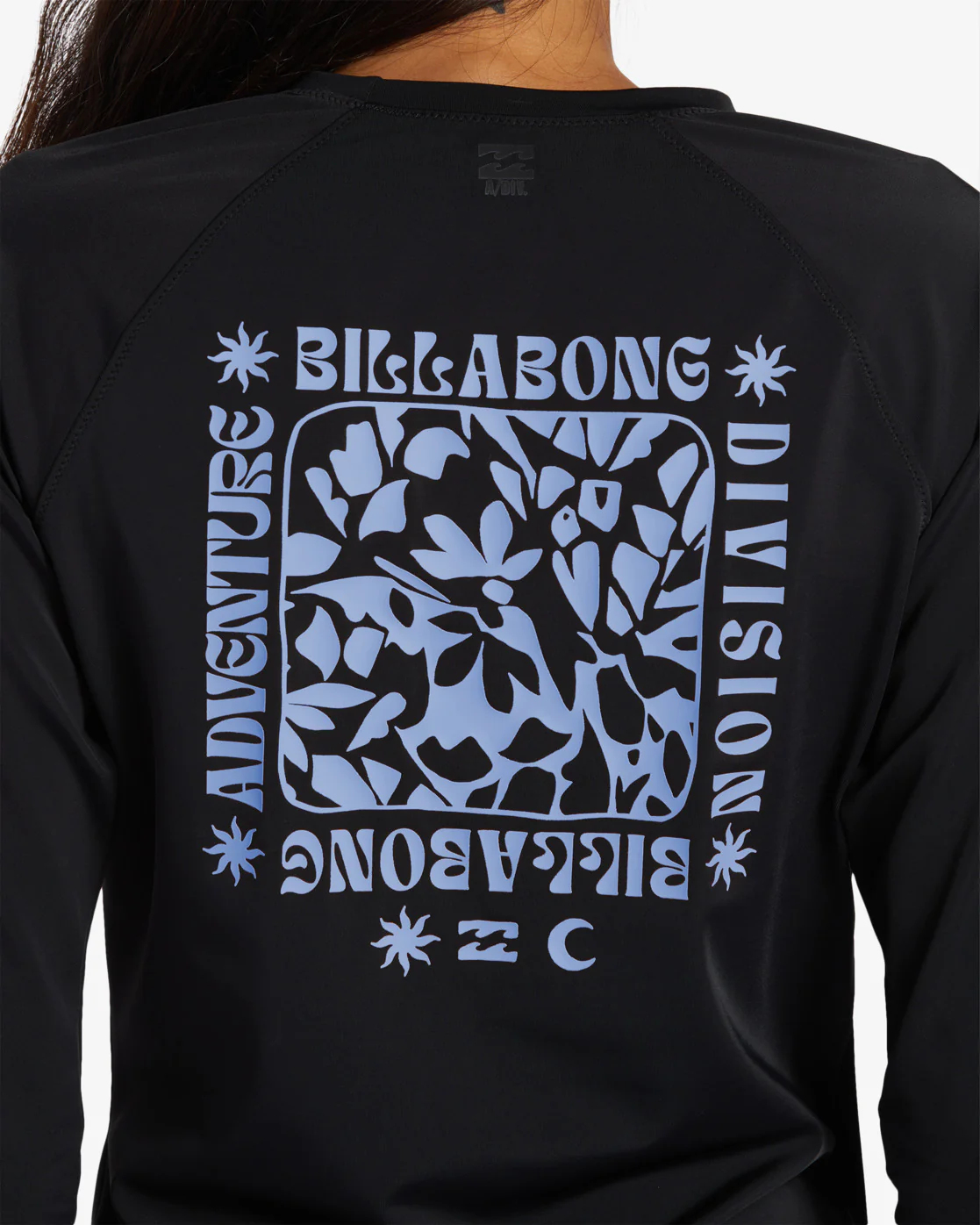 Billabong A/Div Long Sleeve Surf Tee - Black -Biliabong Outlet