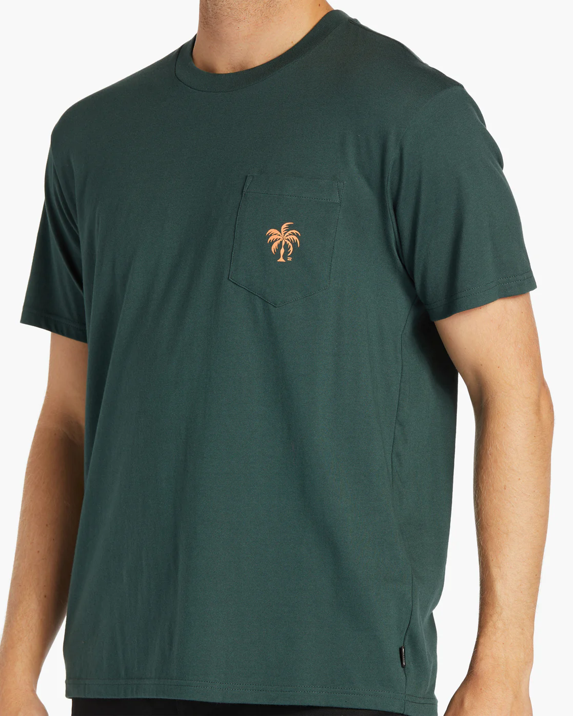 Billabong Tropics Pocket T-Shirt - Dark Forest -Biliabong Outlet