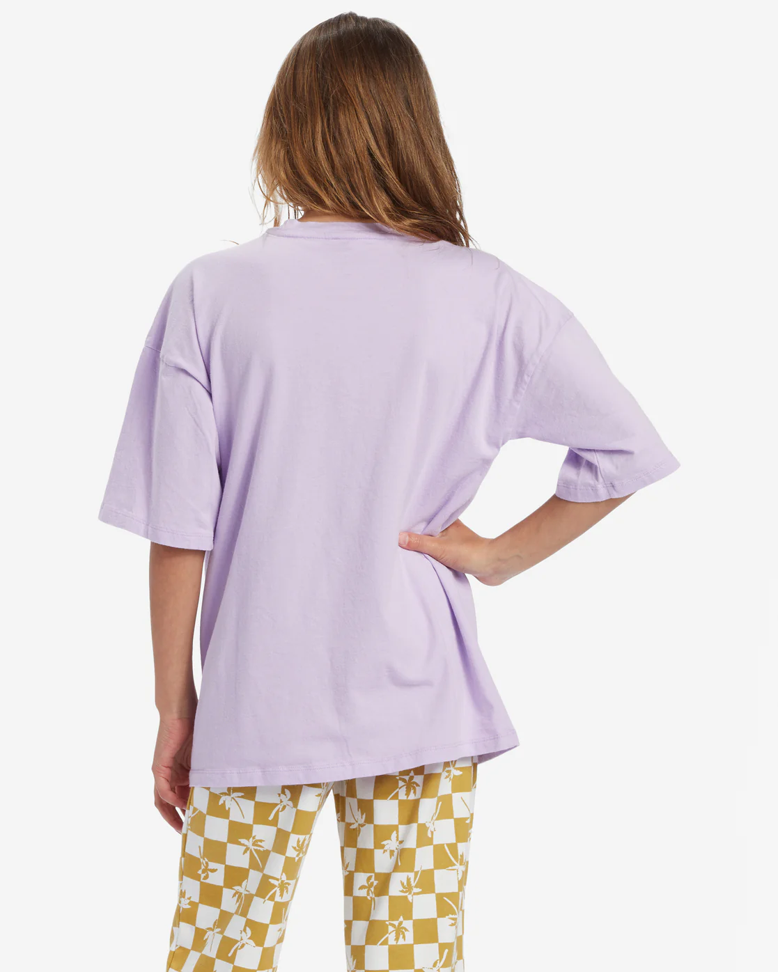 Billabong Girls Tropical Daze T-Shirt - Peaceful Lilac -Biliabong Outlet