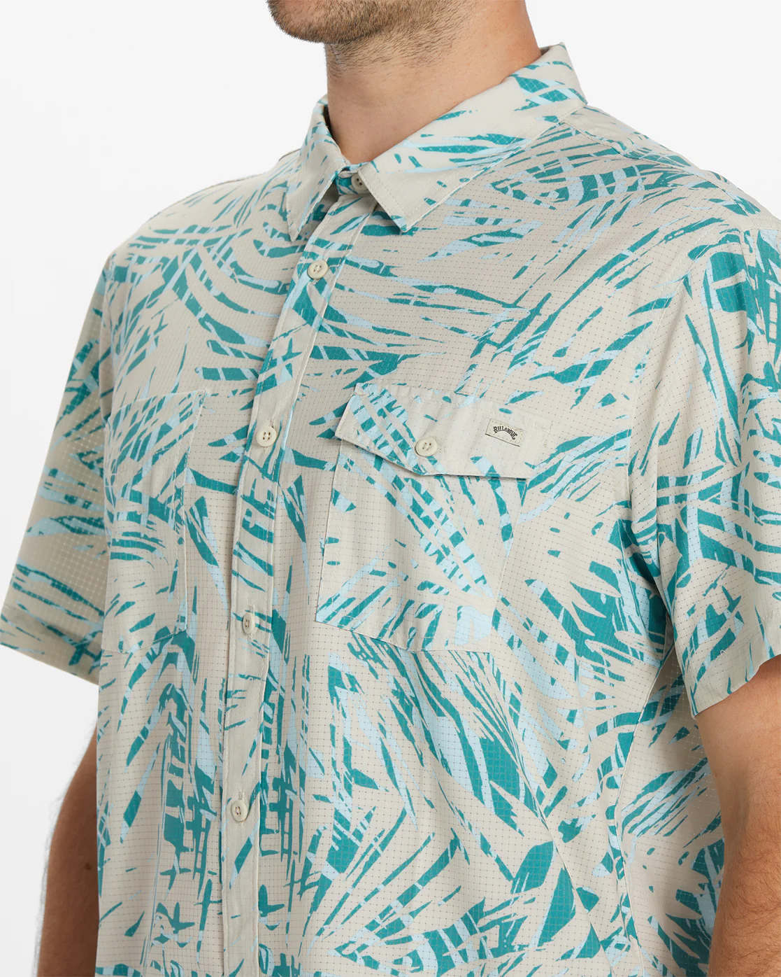 Billabong A/Div Surftrek Perf Short Sleeve Shirt - Dusty Jade -Biliabong Outlet