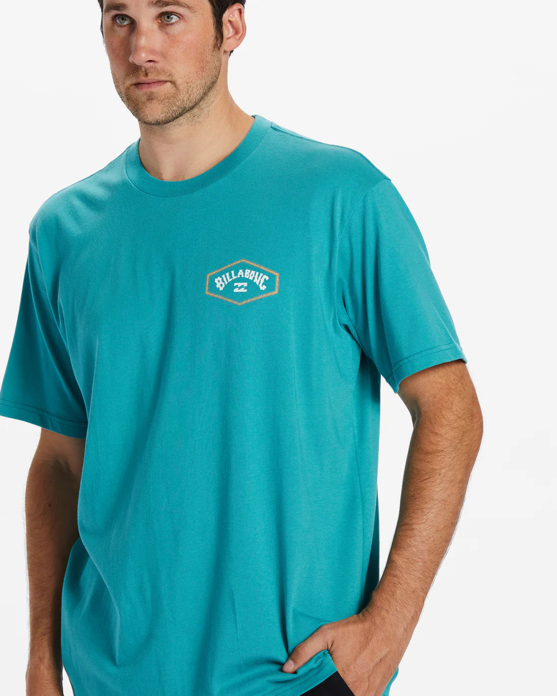 Billabong Exit Arch T-Shirt - Seagreen -Biliabong Outlet