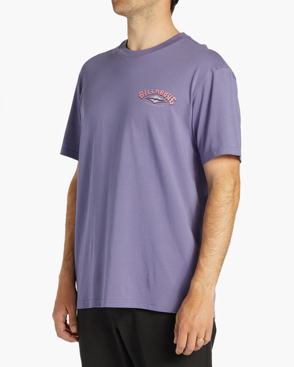 Billabong A/Div Arch Short Sleeve T-Shirt - Dusty Grape -Biliabong Outlet