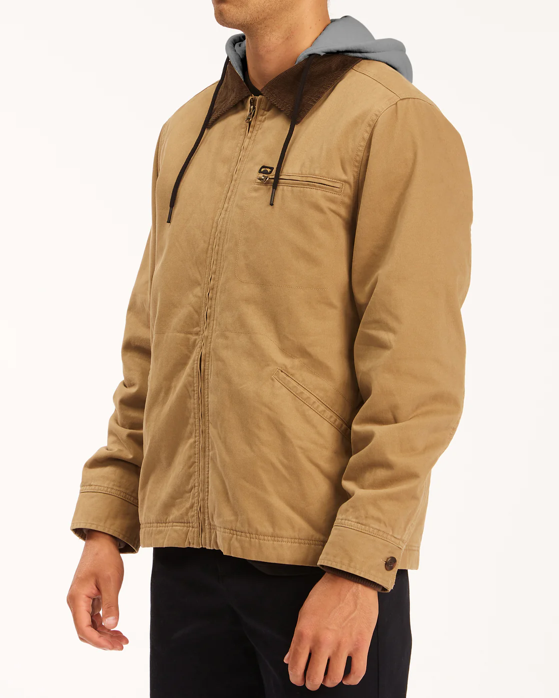 Billabong Barlow Hooded Jacket - Clay -Biliabong Outlet