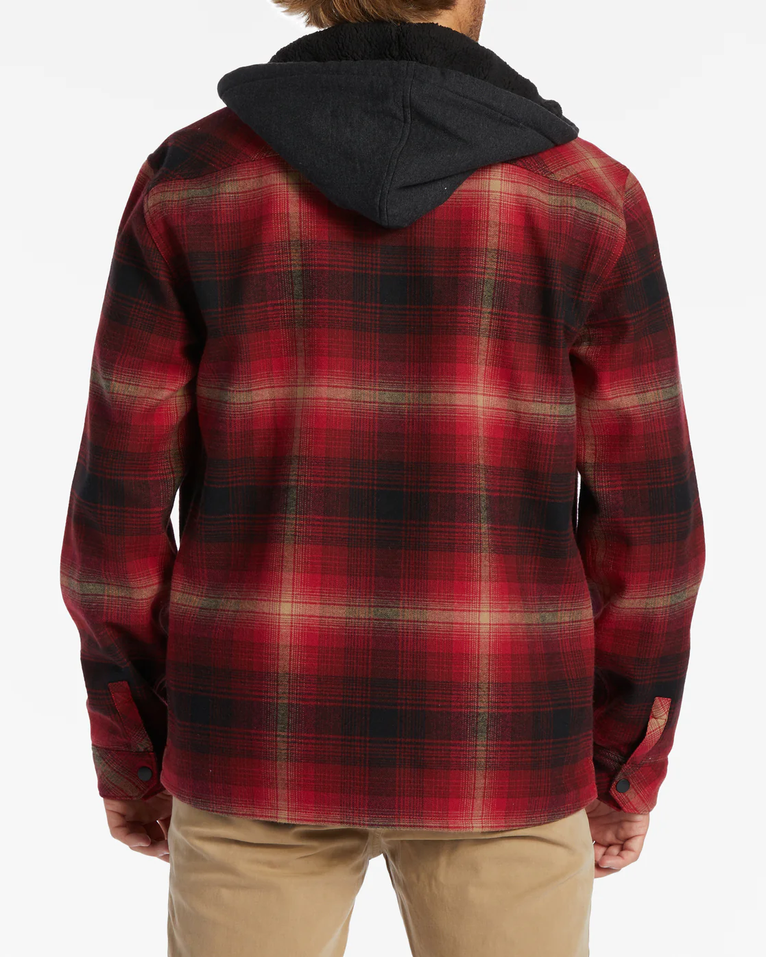 Billabong A/Div Furnace Bonded Flannel Shirt - Coral -Biliabong Outlet