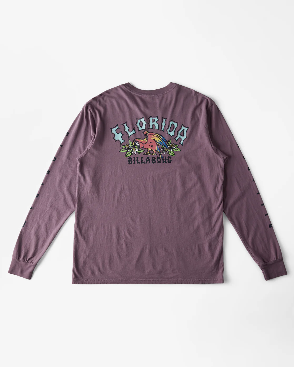 Billabong Arch Florida Long Sleeve T-Shirt - Plum Perfect -Biliabong Outlet