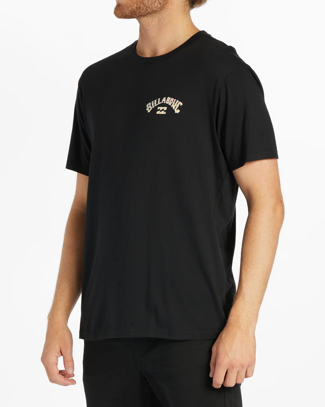 Billabong Arch Fill Short Sleeve T-Shirt - Black -Biliabong Outlet