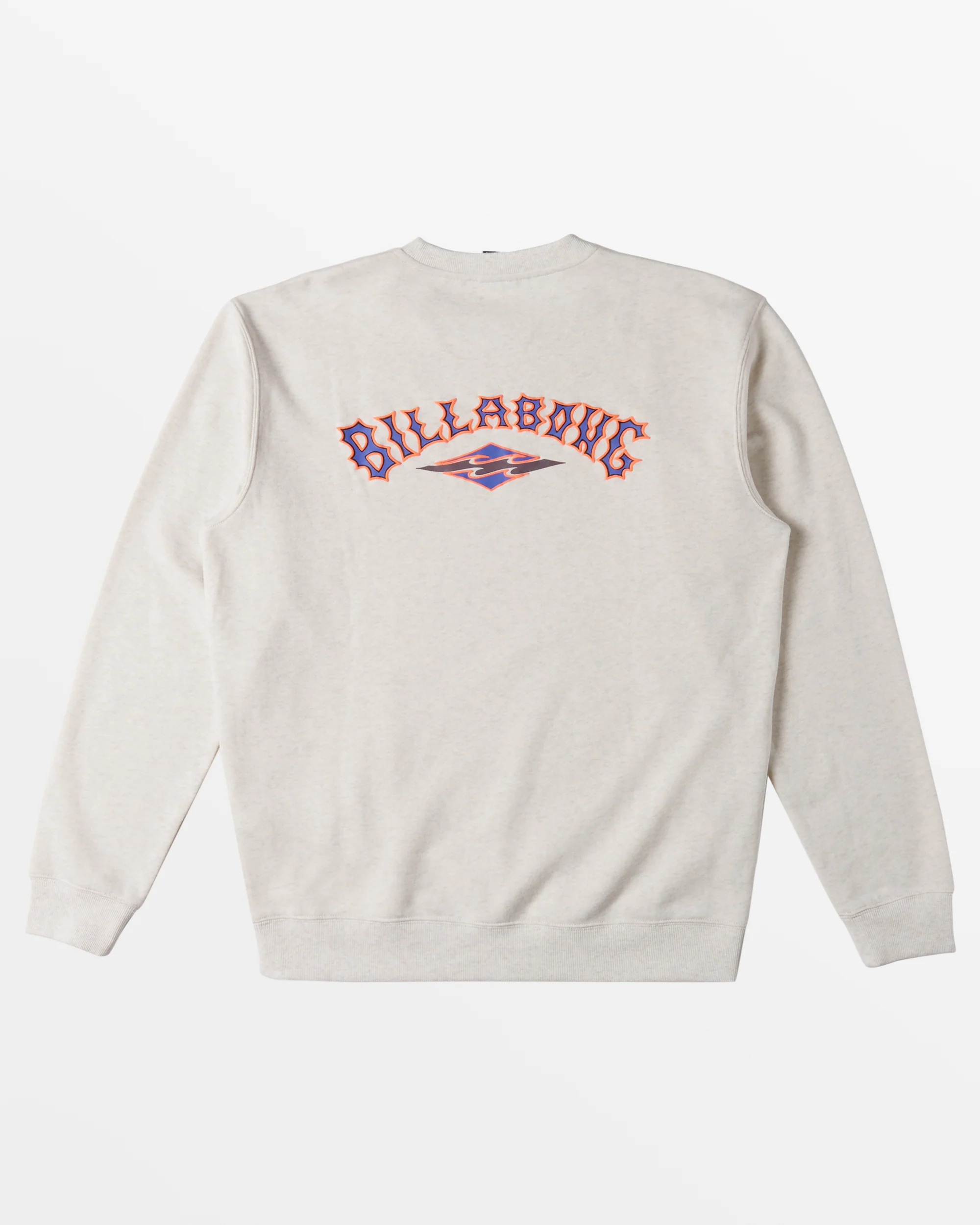 Billabong Short Sands Crew Neck Sweatshirt - Oatmeal Heather -Biliabong Outlet