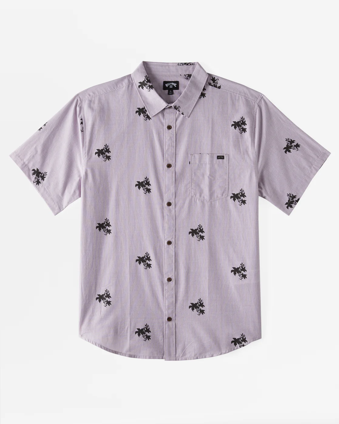 Billabong Sundays Mini Short Sleeve Shirt - Plum -Biliabong Outlet