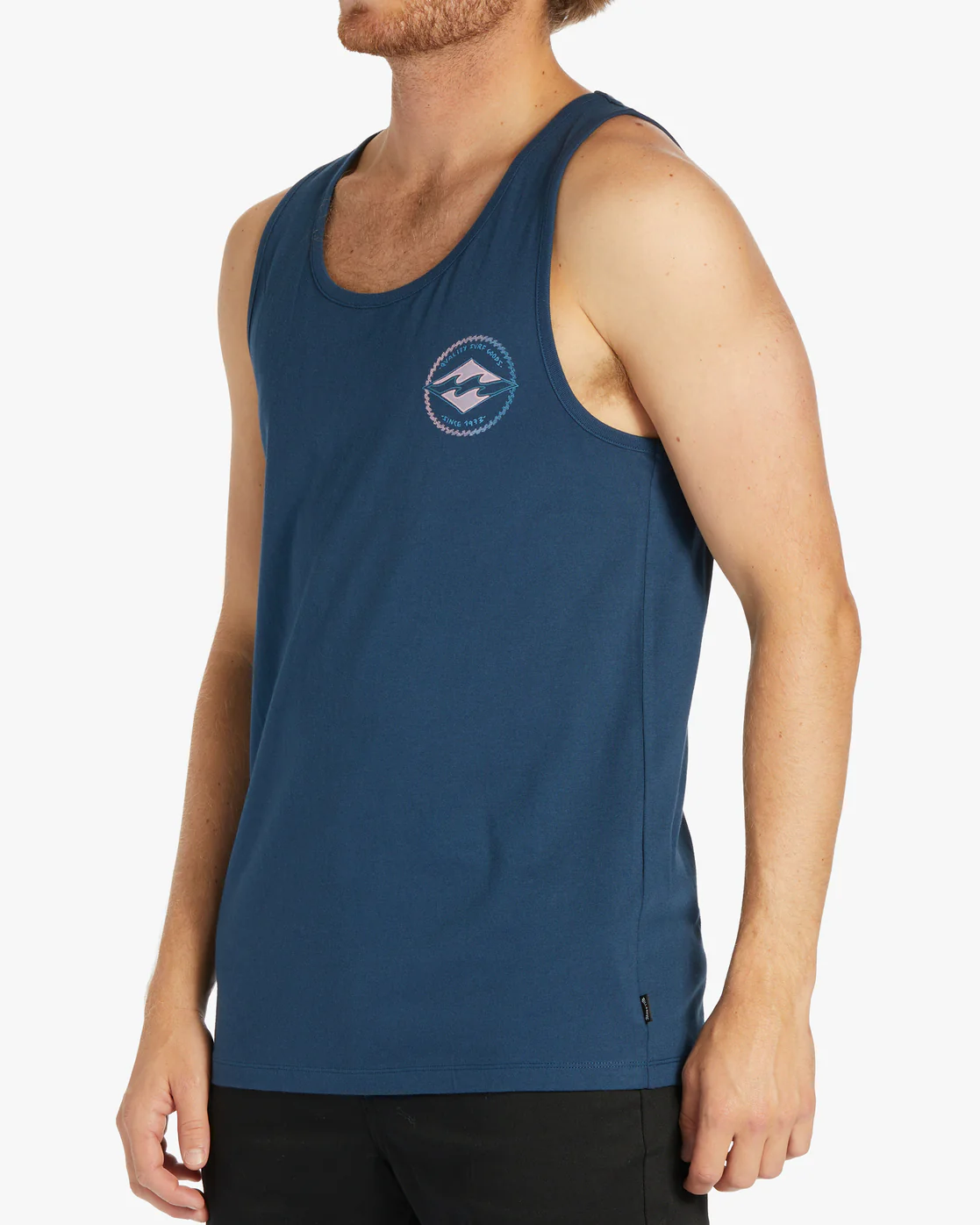 Billabong Rotor Diamond Tank - Dark Blue -Biliabong Outlet