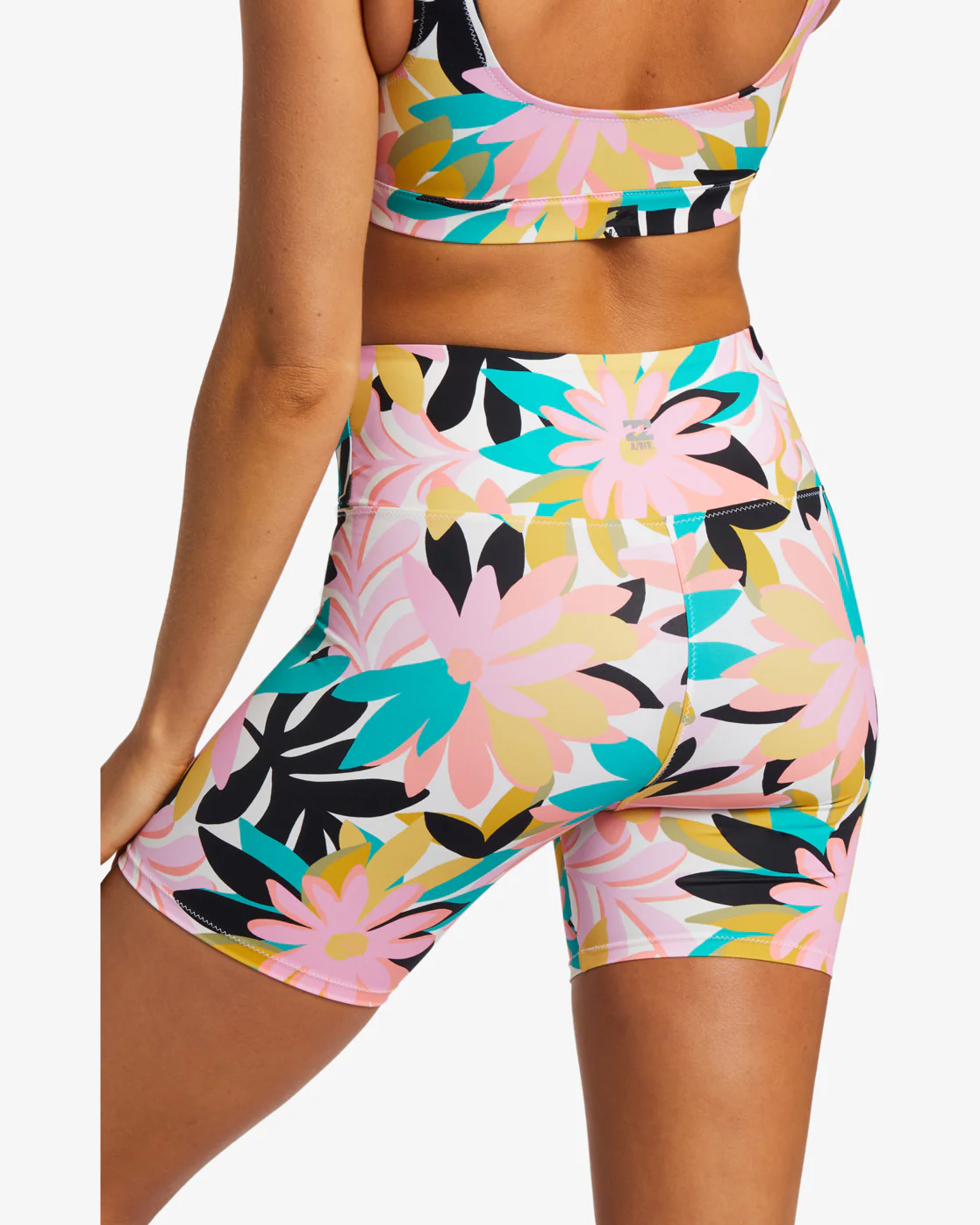 Billabong Drifter Bike Shorts - Black Multi 3 -Biliabong Outlet