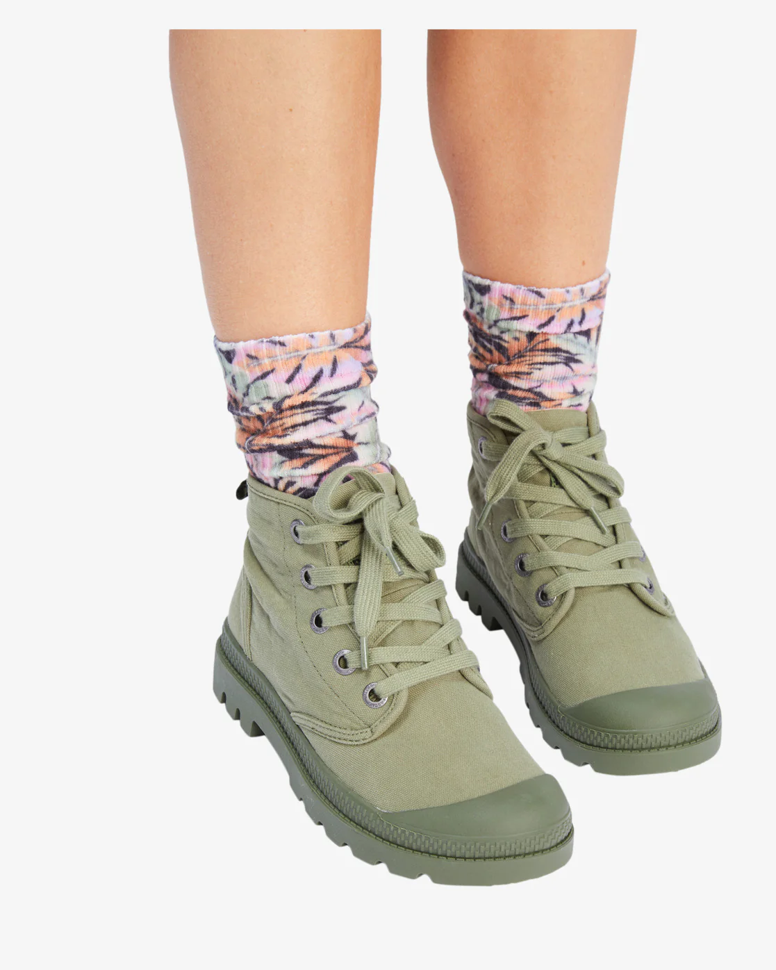 Billabong Wander Out Hiking Boots - Army -Biliabong Outlet