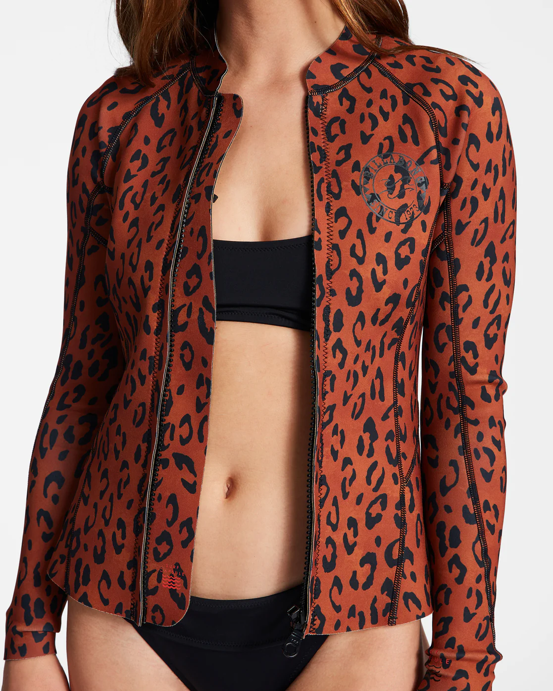 Billabong 1mm Peeky Wetsuit Jacket - Spotted -Biliabong Outlet
