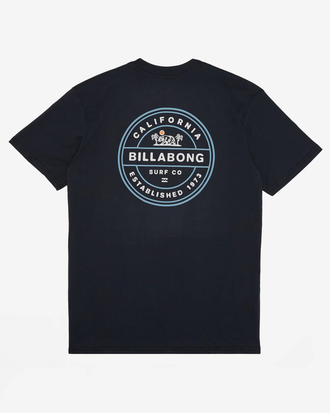 Billabong Rotor California Short Sleeve T-Shirt - Navy -Biliabong Outlet