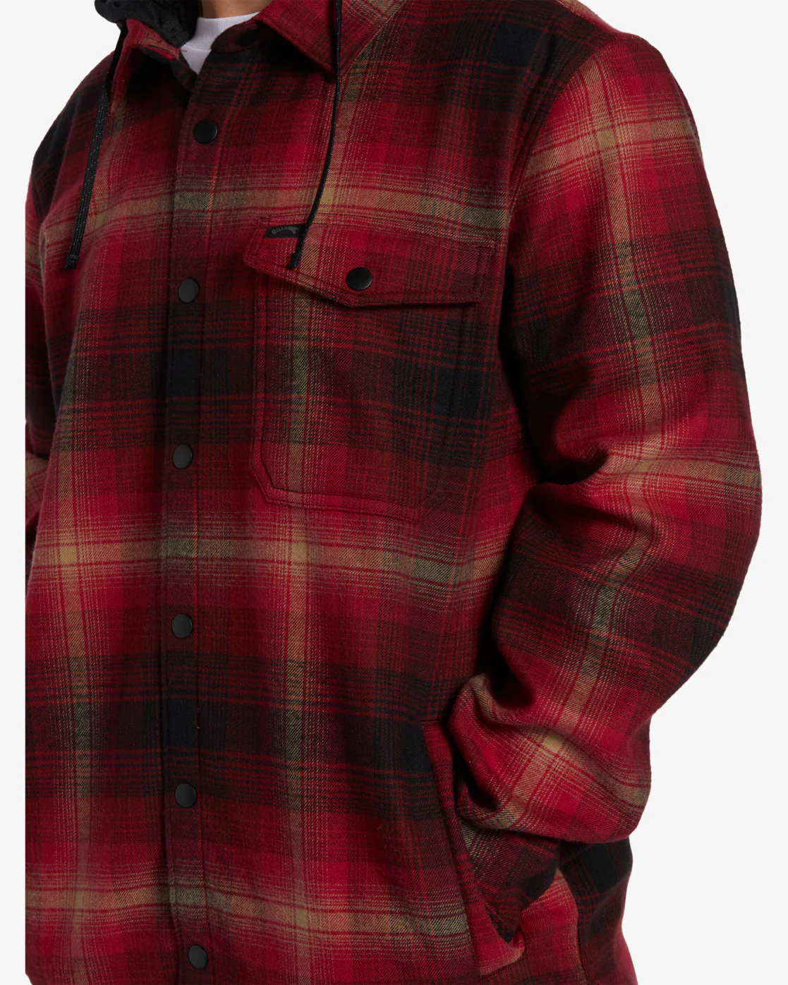 Billabong A/Div Furnace Bonded Flannel Shirt - Coral -Biliabong Outlet