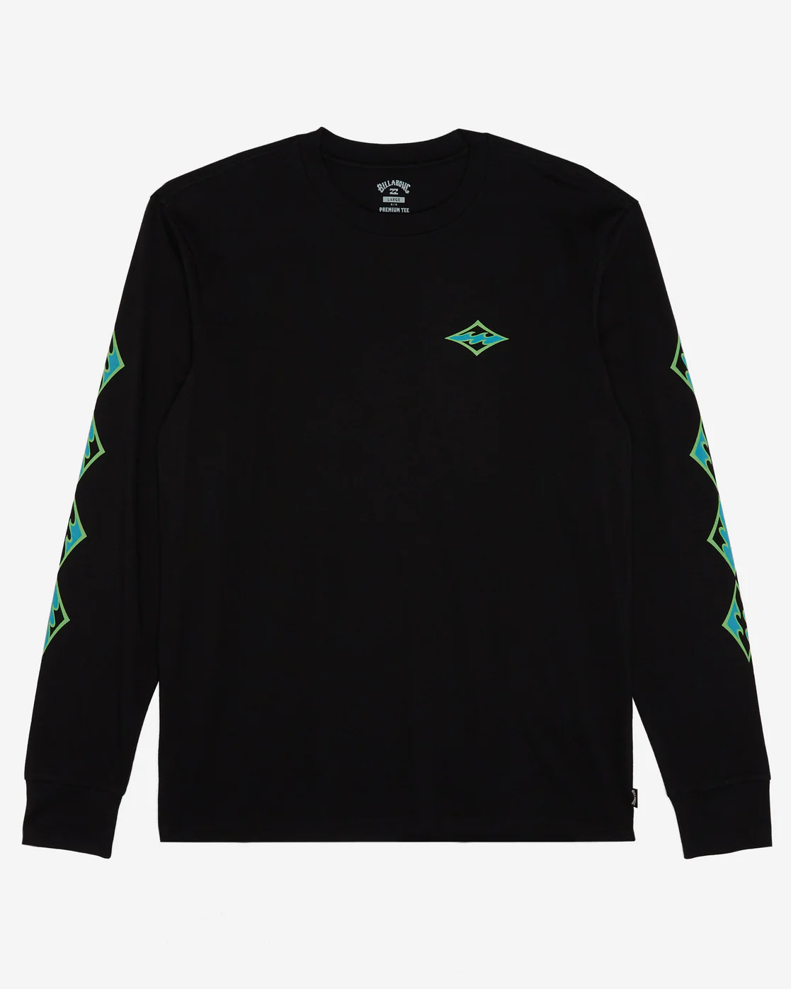 Billabong D Bah Long Sleeve T-Shirt - Black -Biliabong Outlet