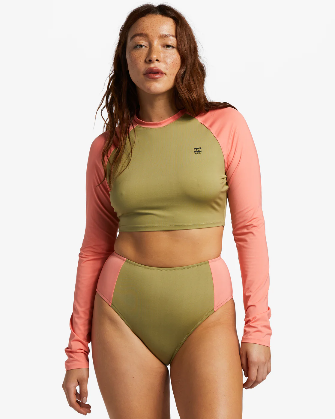 Billabong A/Div Medium Upf 50 Bikini Bottoms - Cedar -Biliabong Outlet