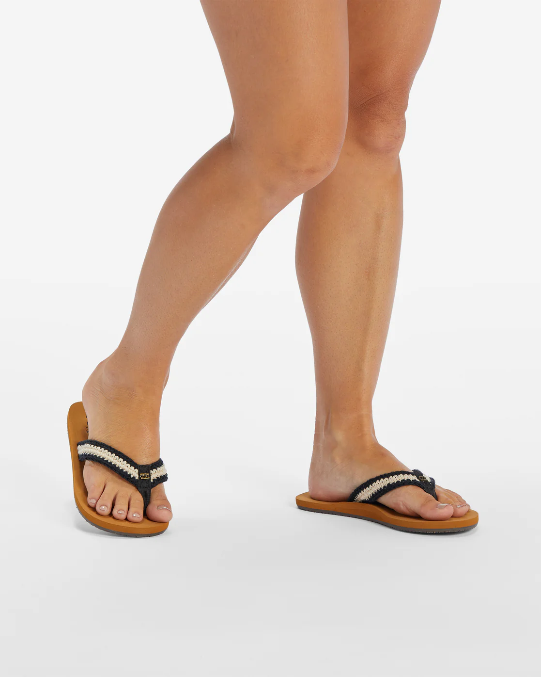 Billabong Baja Sandals - Black White 2 -Biliabong Outlet