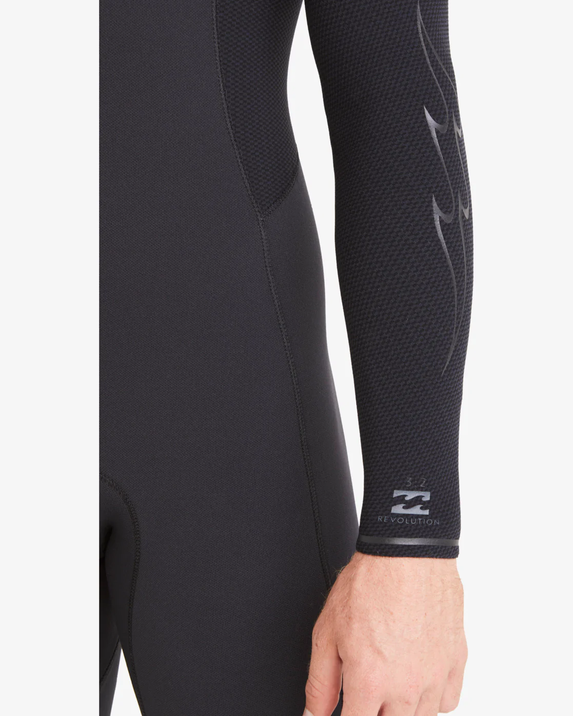 Billabong 4/3 Revolution Chest Zip Full Wetsuit - Black -Biliabong Outlet