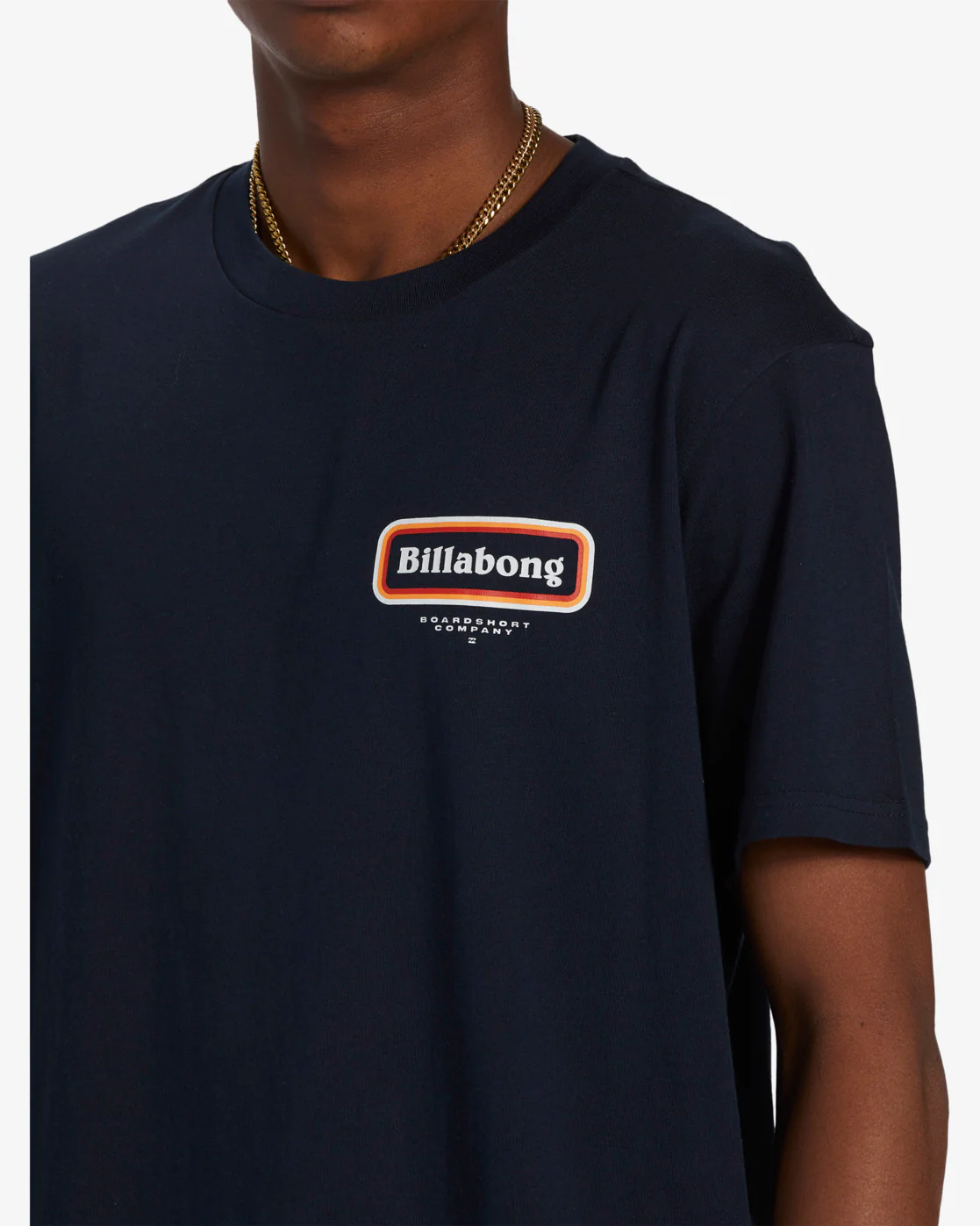 Billabong Walled Short Sleeve T-Shirt - Navy -Biliabong Outlet