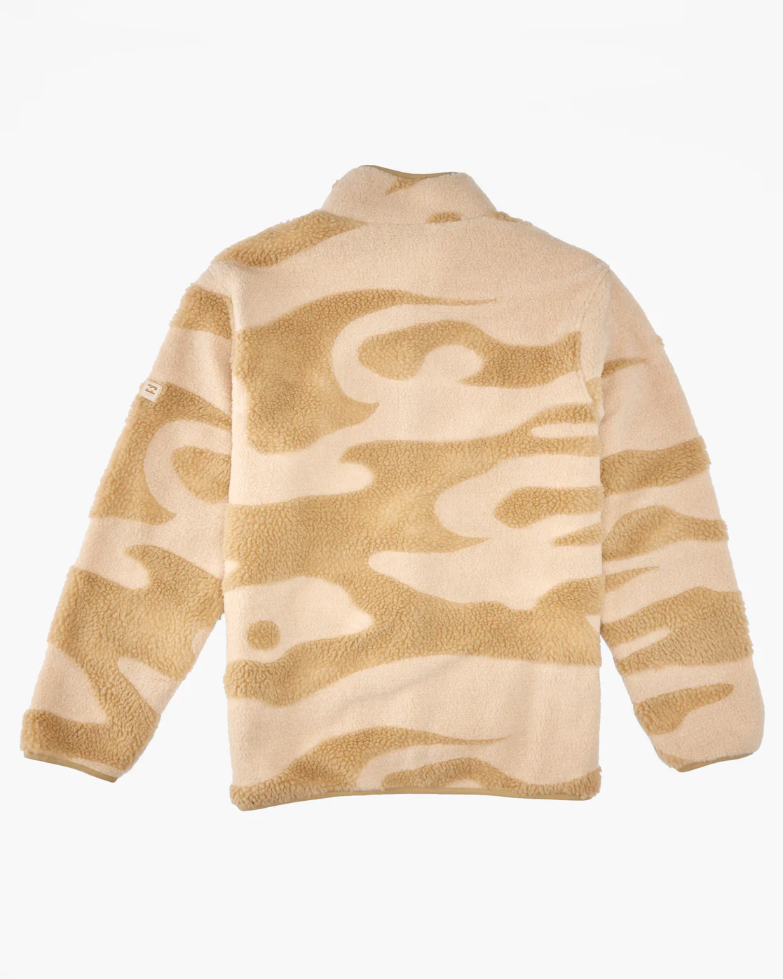 Billabong Boundary Switchback Zip-Up Sherpa Fleece - Chino -Biliabong Outlet