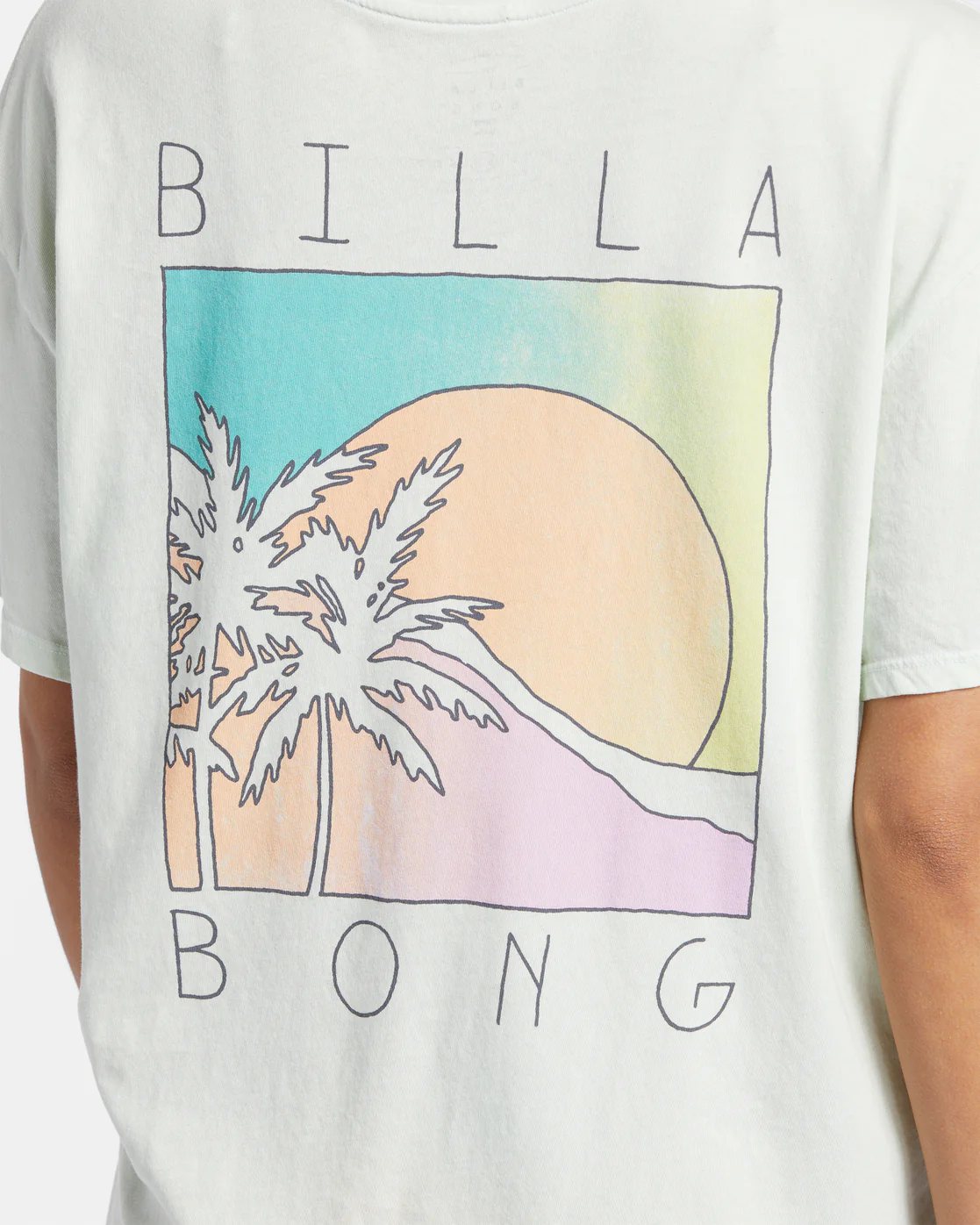 Billabong Hello Sun T-Shirt - Sweet Mint -Biliabong Outlet