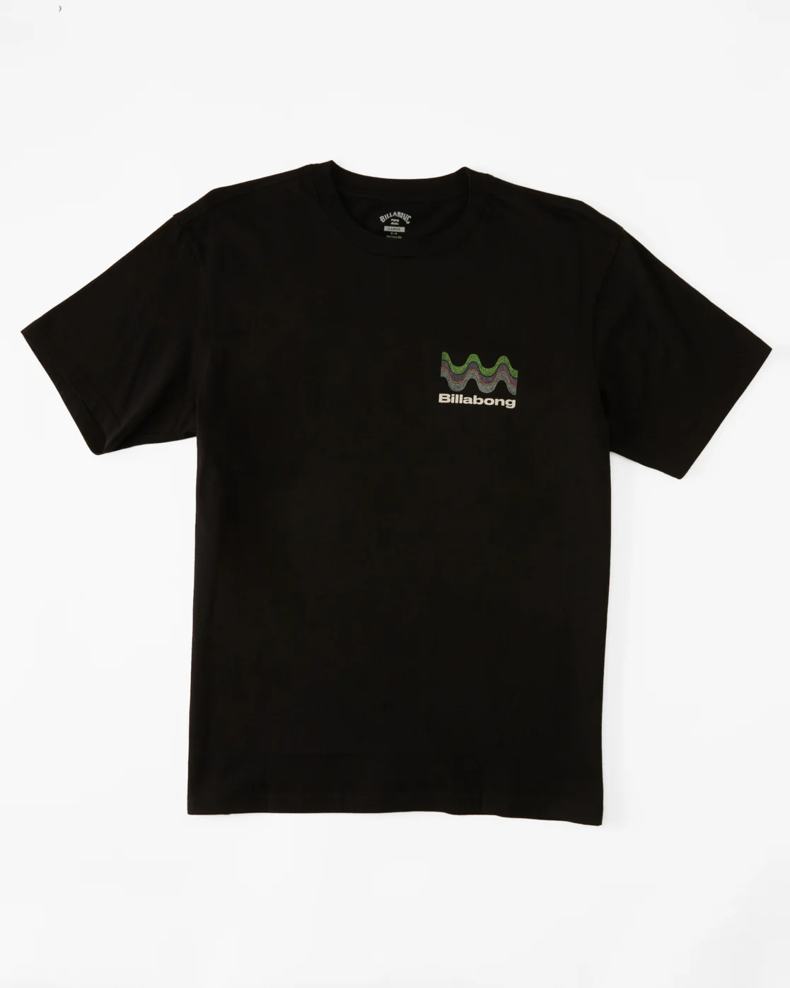 Billabong Segment Short Sleeve T-Shirt - Black -Biliabong Outlet