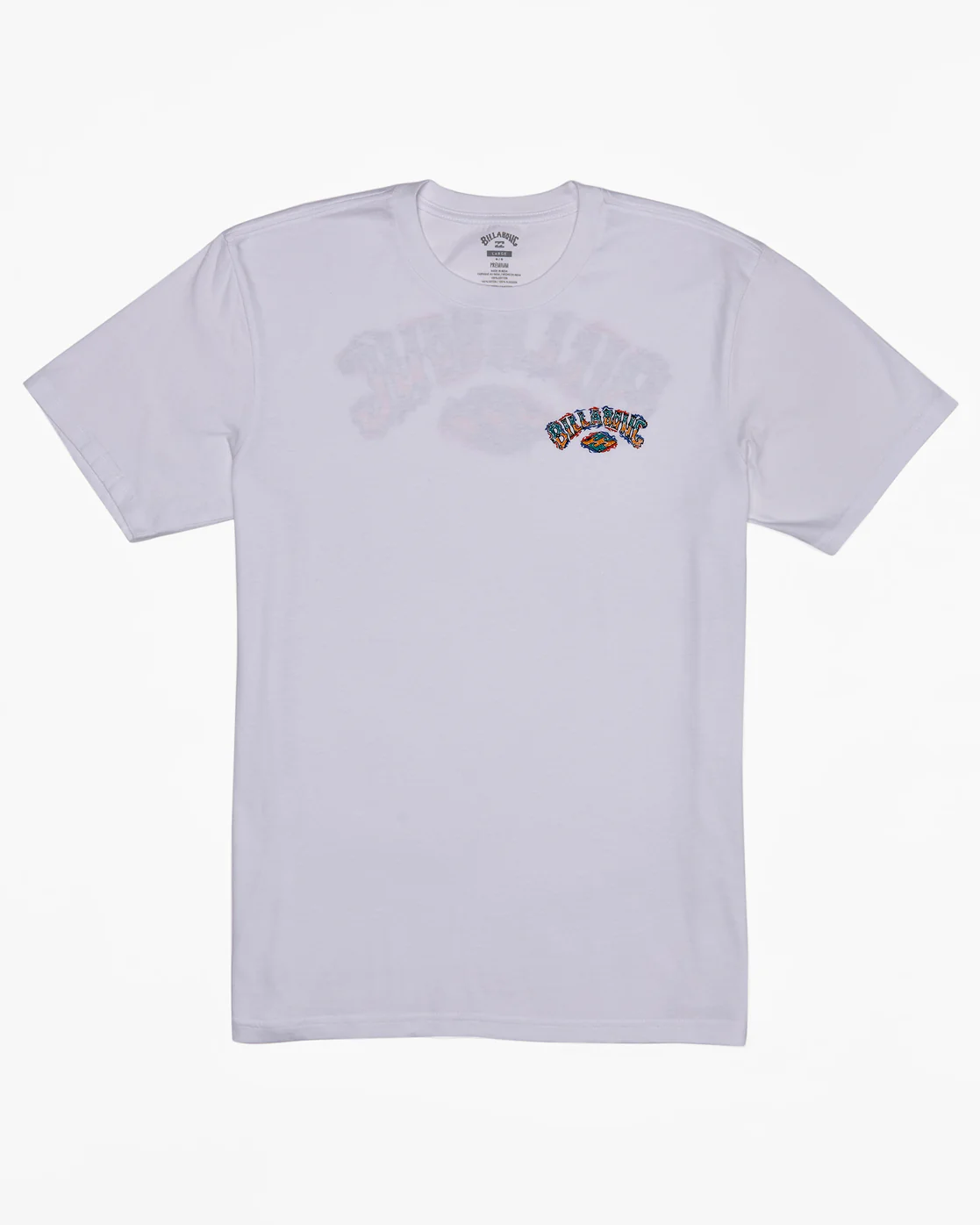 Billabong Theme Arch T-Shirt - White -Biliabong Outlet