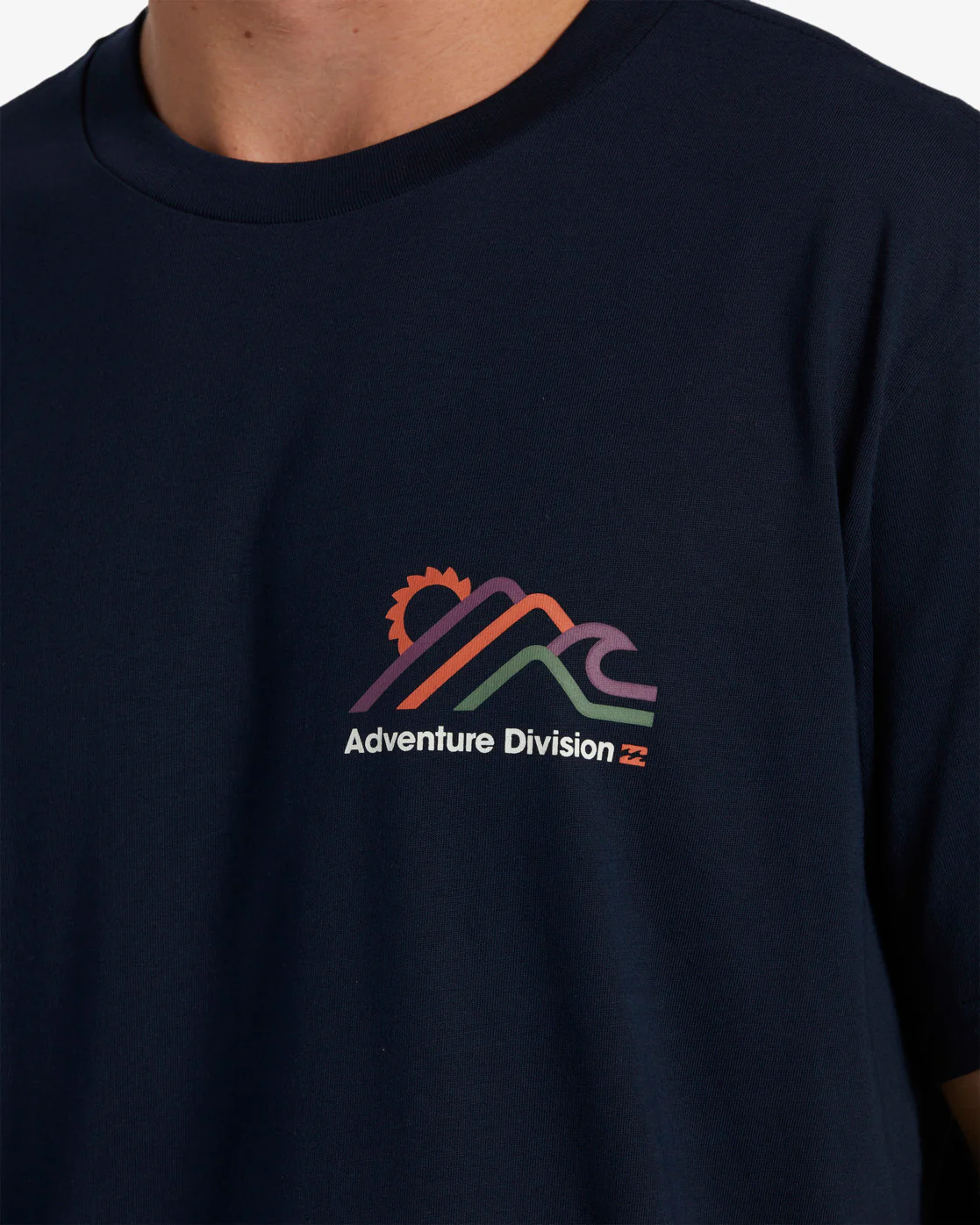 Billabong Range Short Sleeve T-Shirt - Navy -Biliabong Outlet