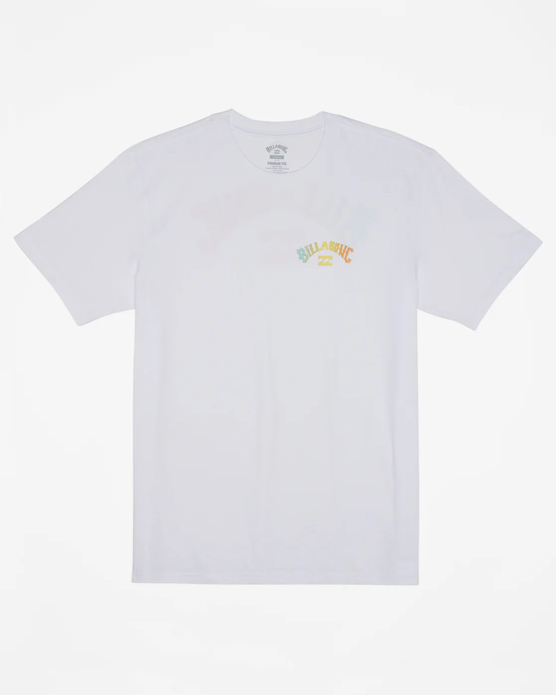Billabong Arch Fill Short Sleeve T-Shirt - White -Biliabong Outlet