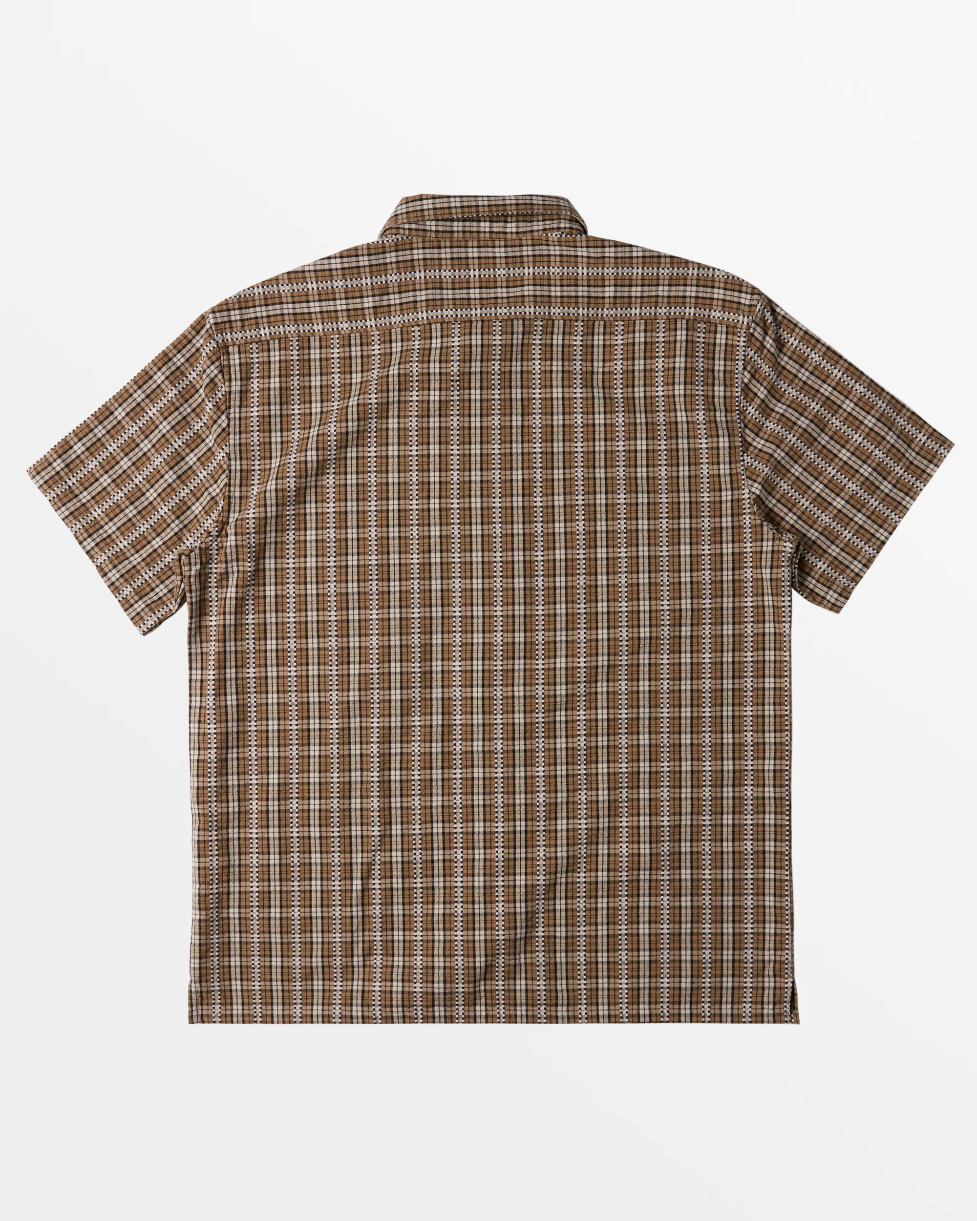 Billabong Mogul Short Sleeve Woven Shirt - Cream -Biliabong Outlet